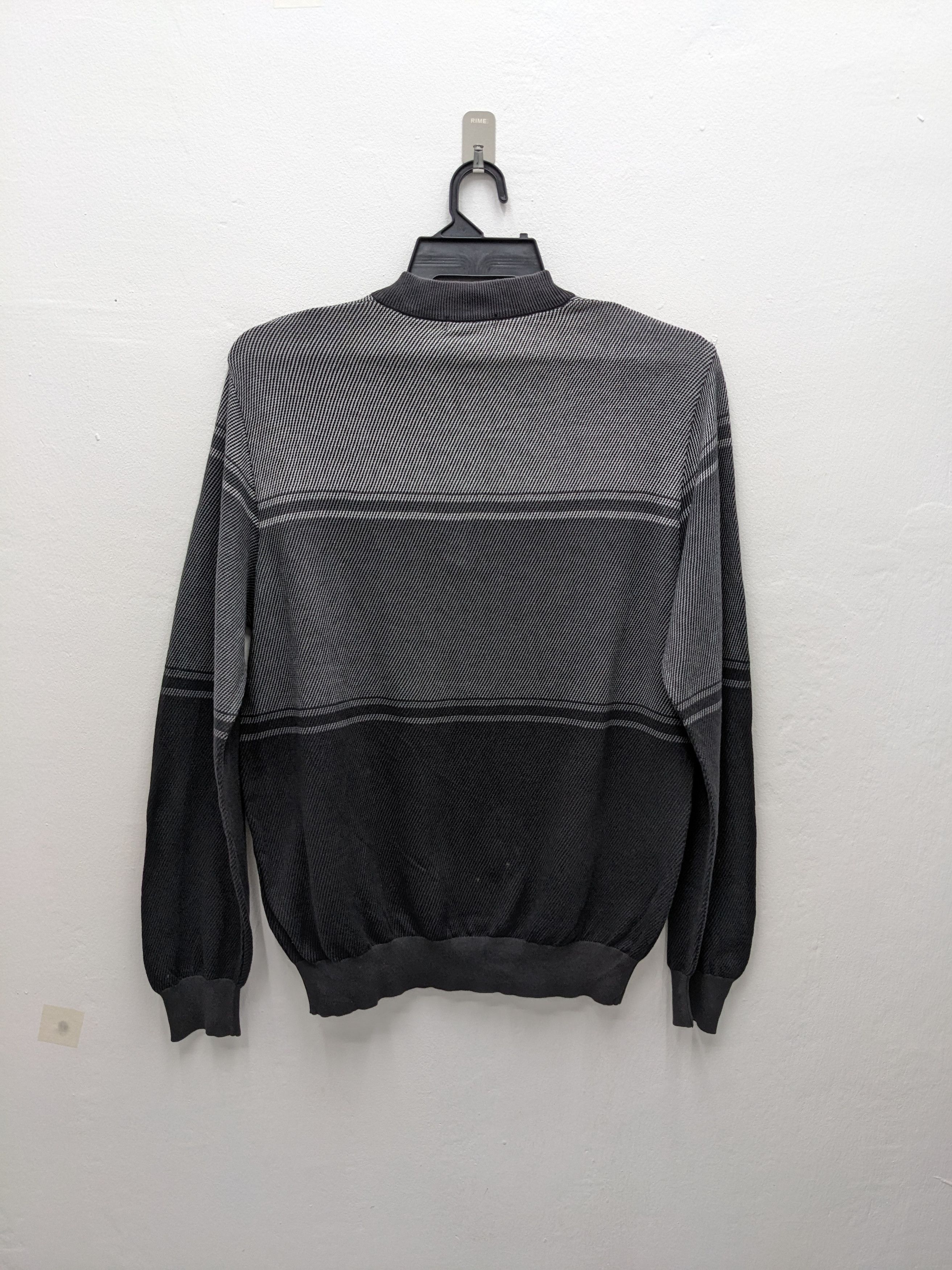 Japanese Brand Vintage EX-CLUB Renown Geometric Knit Sweatshirt Size US L / EU 52-54 / 3 - 6 Thumbnail