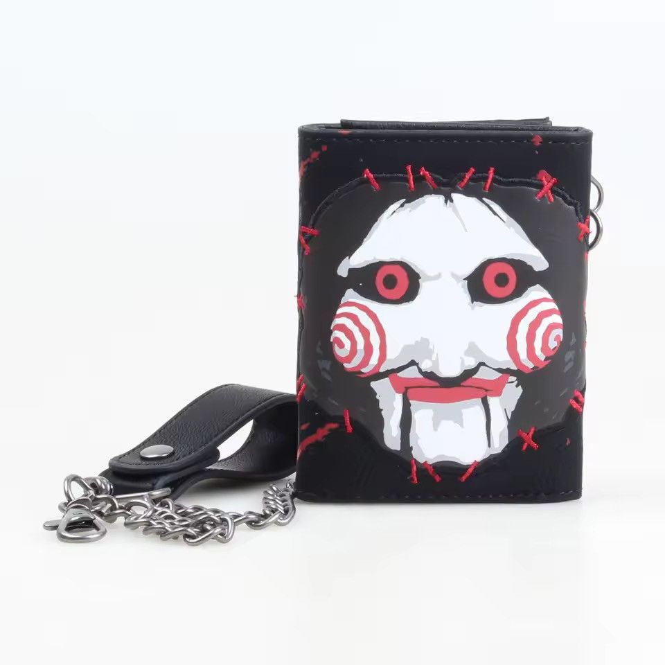 Other Punk Gothic Streetwear Printed Wallet With Chain Size ONE SIZE - 2 Thumbnail