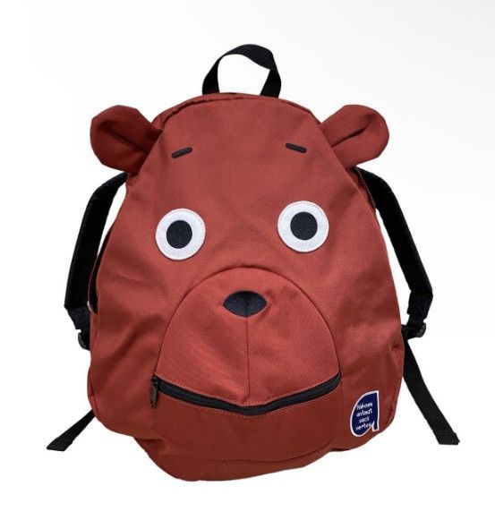 image of Ne Net Ne-Net Backpack Bag Animal Sack Series Bear Issey Miyake in Red, Men's