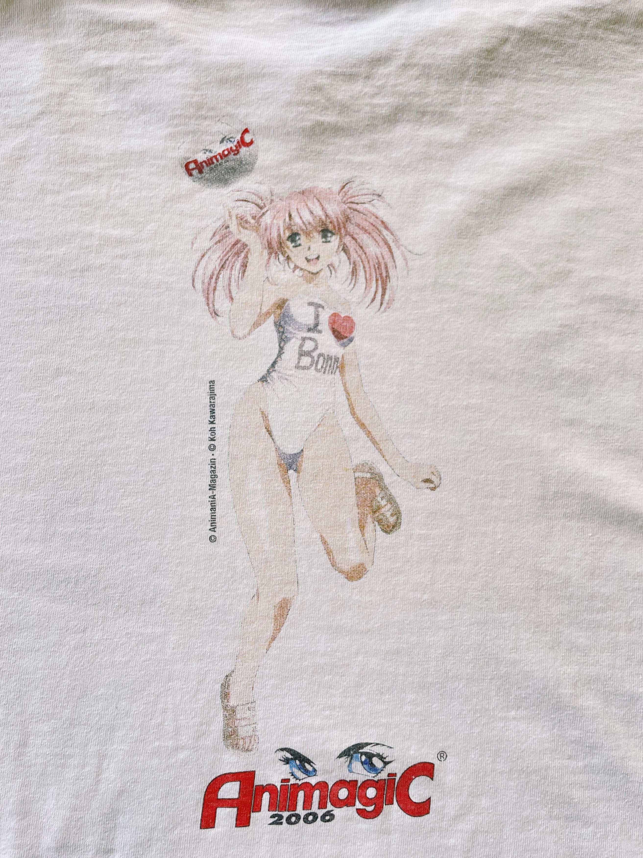 Anime × Japanese Brand × Vintage Vintage 2006 Animagic Koh Kawarajima Pinup Girls T-shirt Size US M / EU 48-50 / 2 - 5 Thumbnail