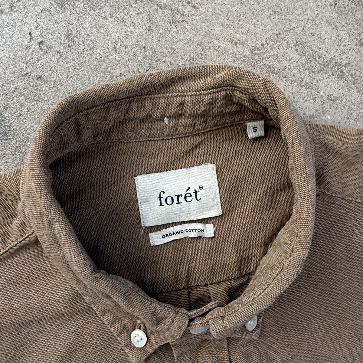 foret Foret Organit Cotton Button Up Shirt Size US S / EU 44-46 / 1 - 5 Thumbnail