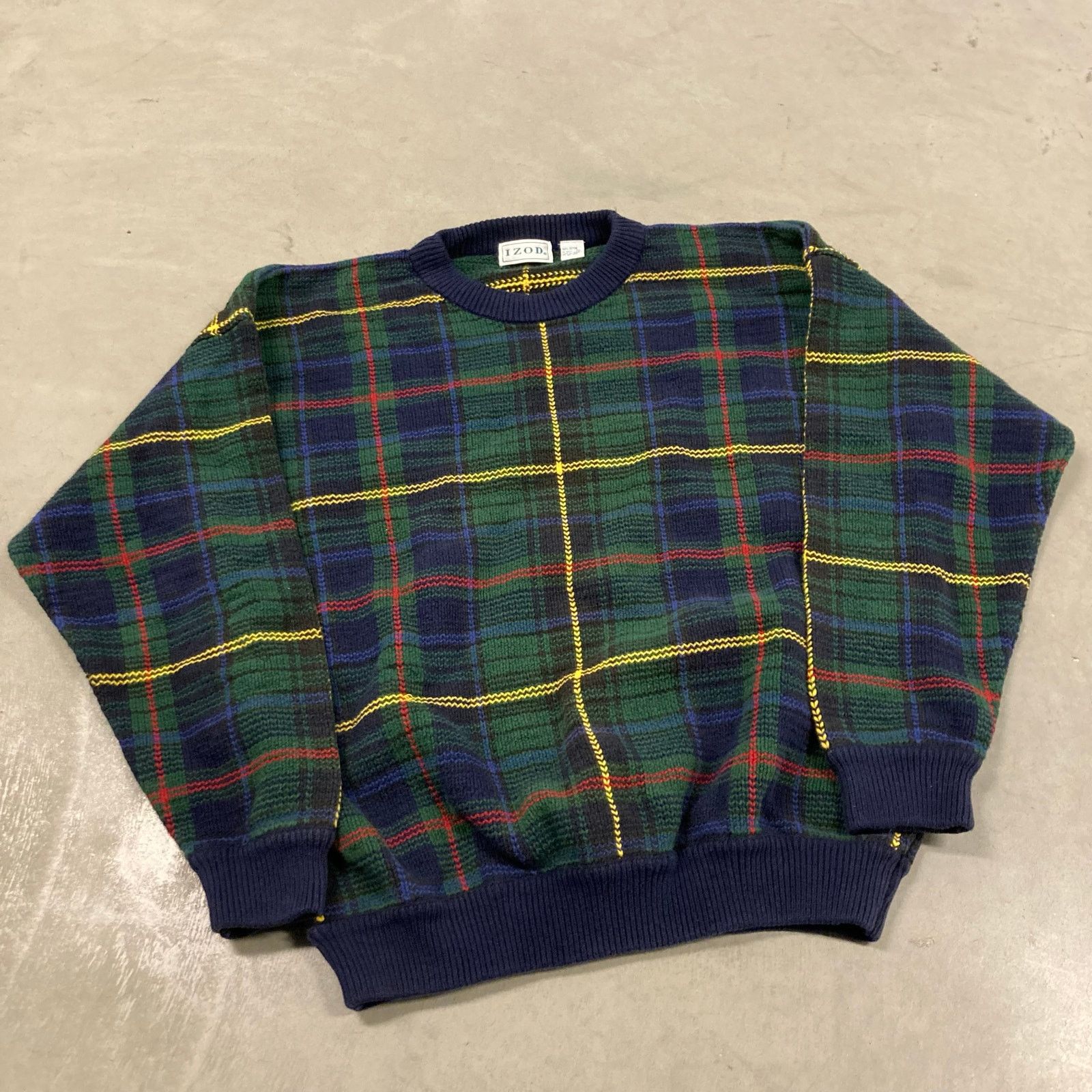 Izod × Vintage vintage Izod patterned sweater Size US XL / EU 56 / 4 - 1 Thumbnail