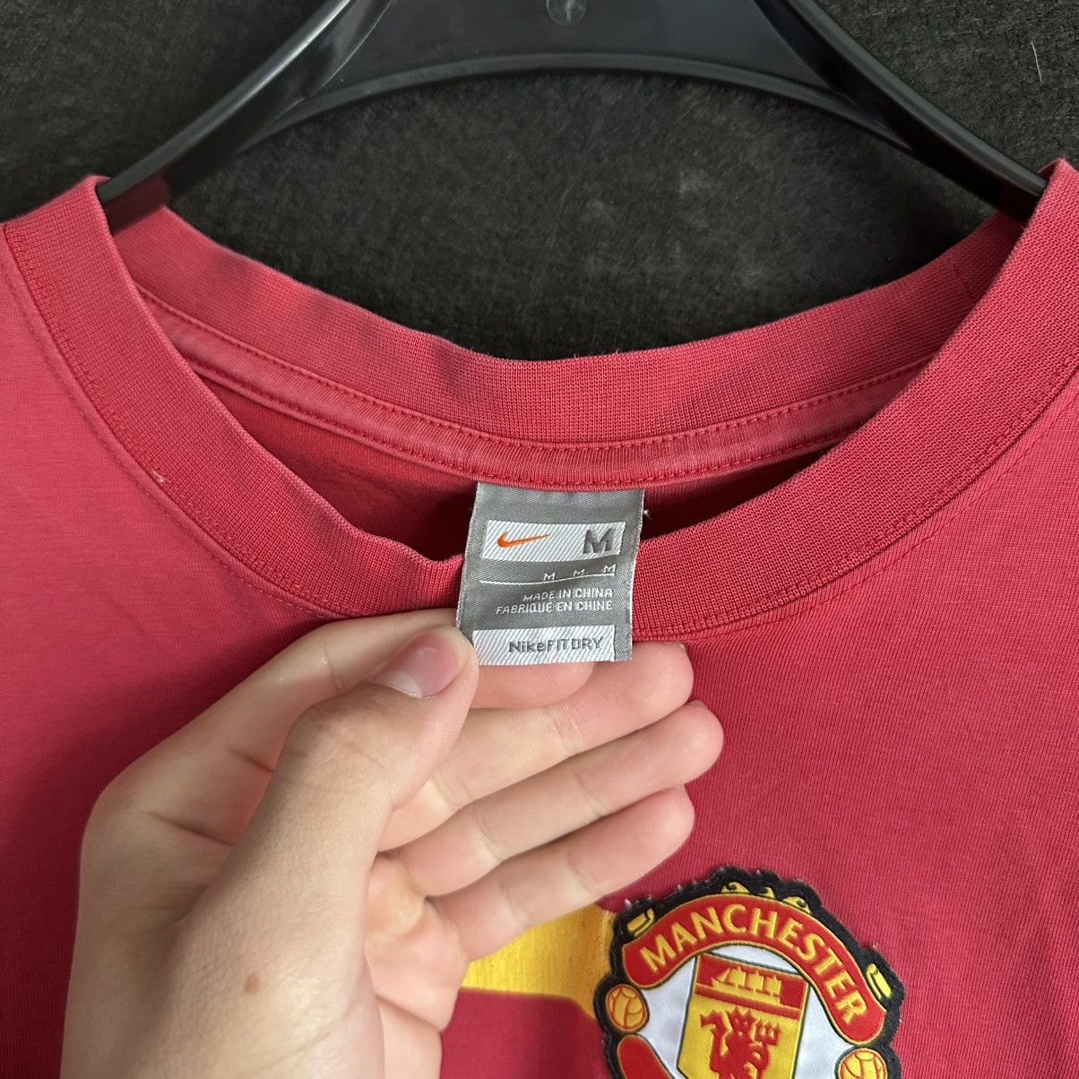 Nike 2007 Nike Manchester United C. Ronaldo 7 T Shirt Size US M / EU 48-50 / 2 - 6 Thumbnail
