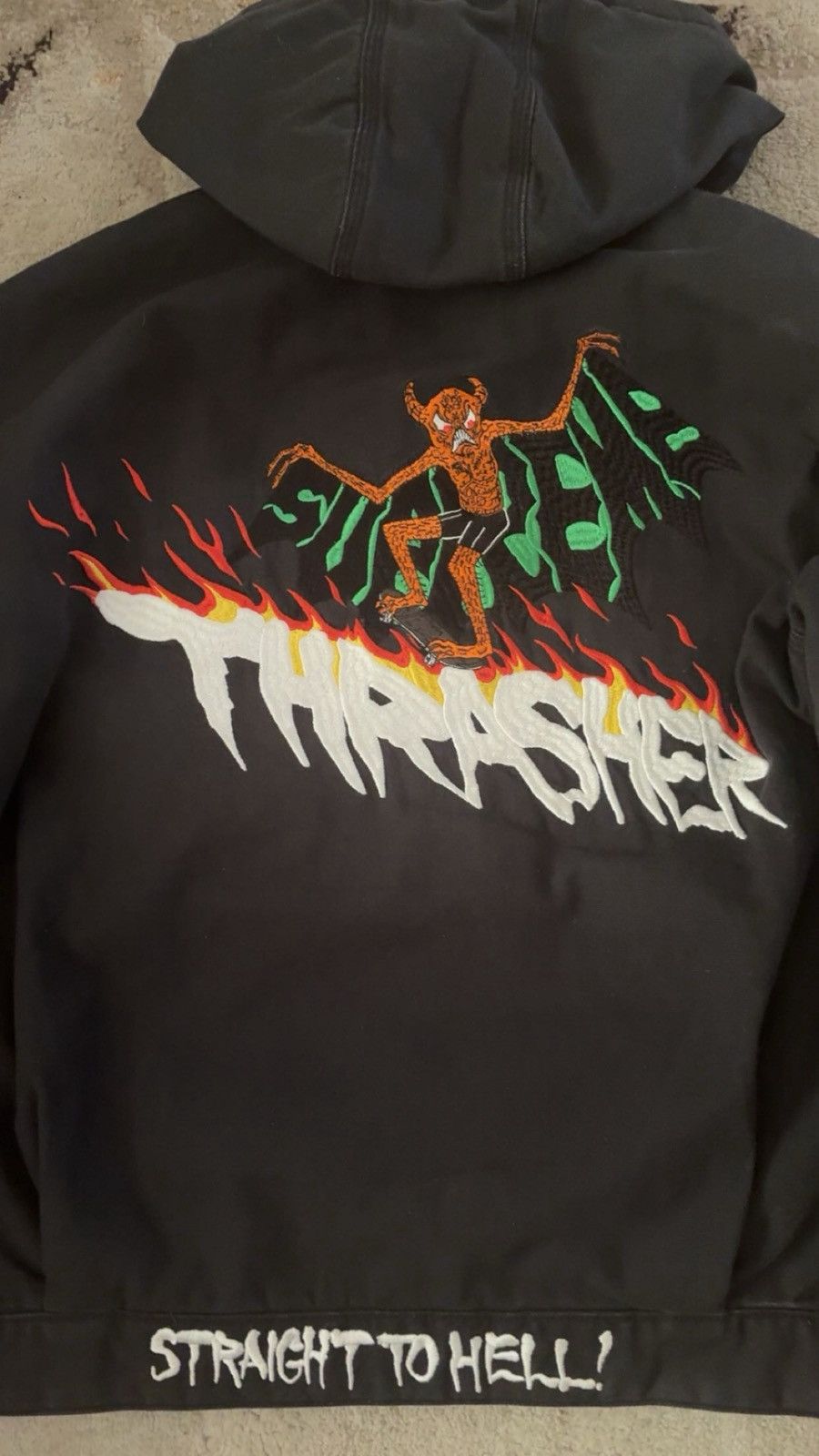 Supreme Supreme x thrasher workwear jacket Size US M / EU 48-50 / 2 - 1 Thumbnail