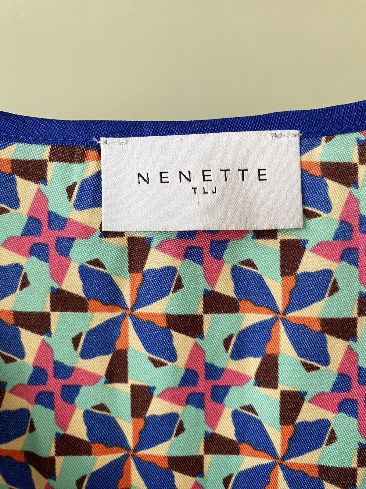 Designer × Japanese Brand Nenette TLJ Florida blouses Size M / US 6-8 / IT 42-44 - 5 Thumbnail