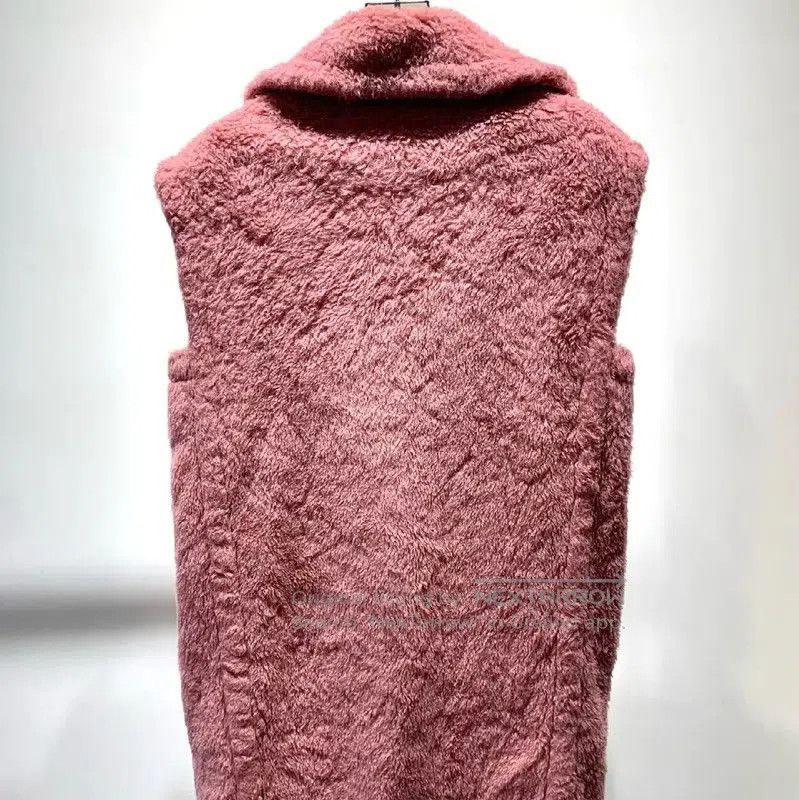 Max Mara MaxMara Pink Alpaca Wool Women's Coat . Size S / US 4 / IT 40 - 2 Thumbnail