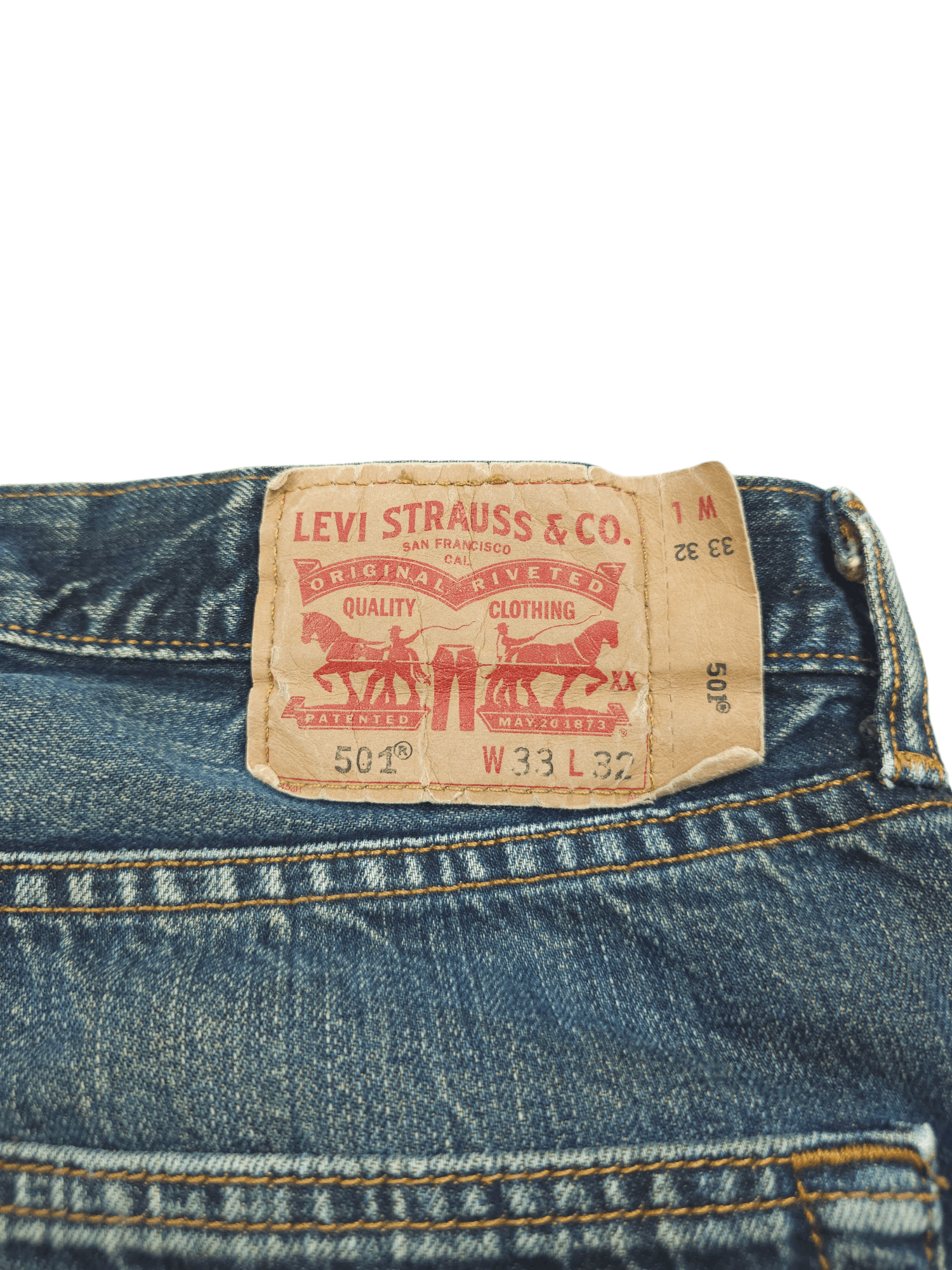 Levi's × Vintage 💎 Size 33/32 Vintage 90's Levi's 501 Jeans Y2K Acid Wash Size US 33 - 8 Thumbnail