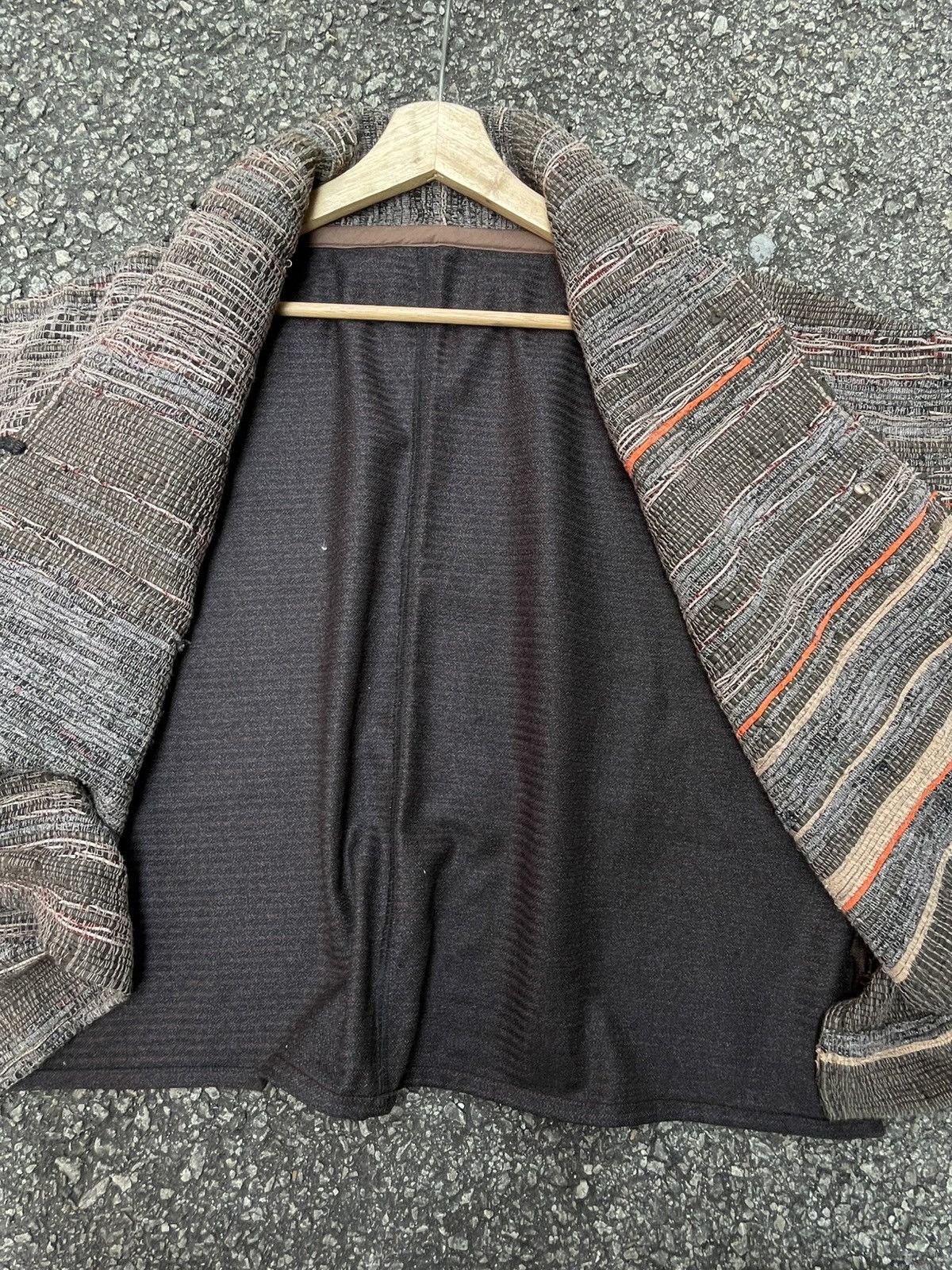 Japanese Brand Sashiko Boro | Cape Wear Jacket Size US M / EU 48-50 / 2 - 6 Thumbnail