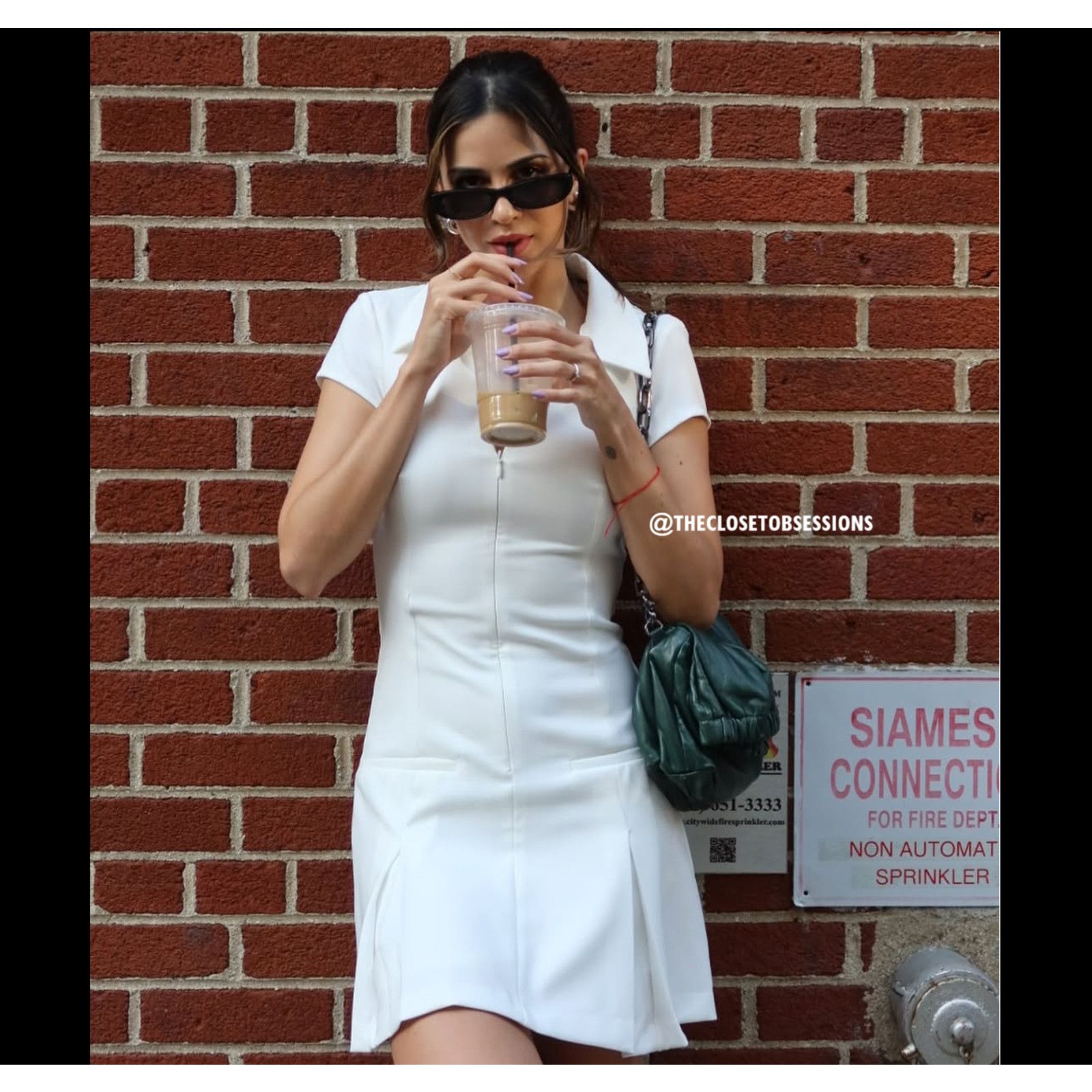 Zara ZARA BLOGGER FAVE!!! Short Dress with Box Pleats NWT Size L / US 10 / IT 46 - 6 Thumbnail