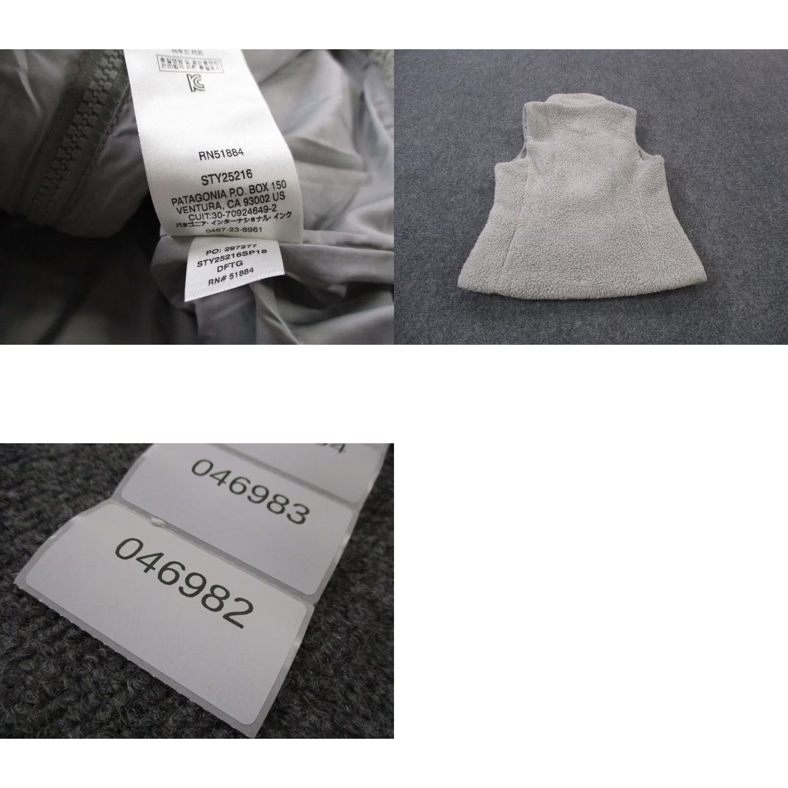 Patagonia Patagonia Vest Women's Gray Fleece Zip Pockets Outdoor Casual S Size S / US 4 / IT 40 - 8 Thumbnail