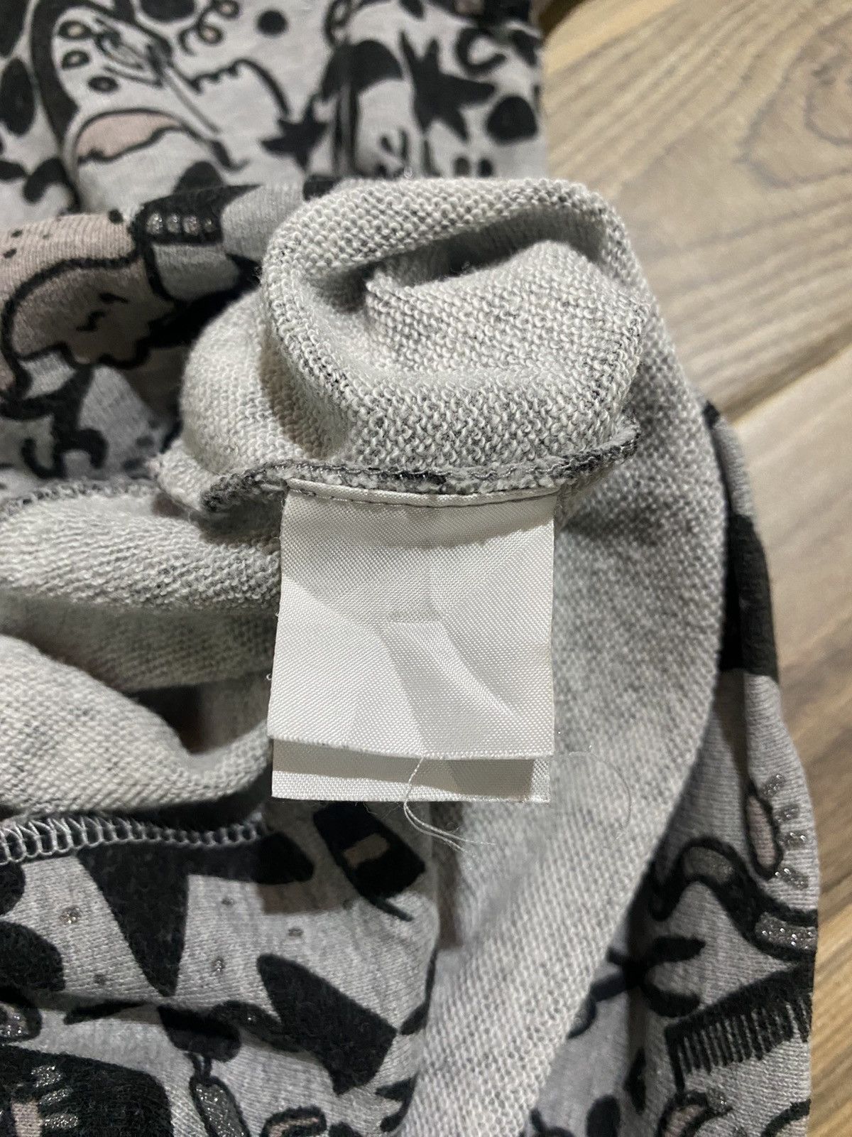 Japanese Brand × Tsumori Chisato TSUMORI CHISATO ISSEY MIYAKE DOODLE FUR HOODIES Size US S / EU 44-46 / 1 - 7 Thumbnail