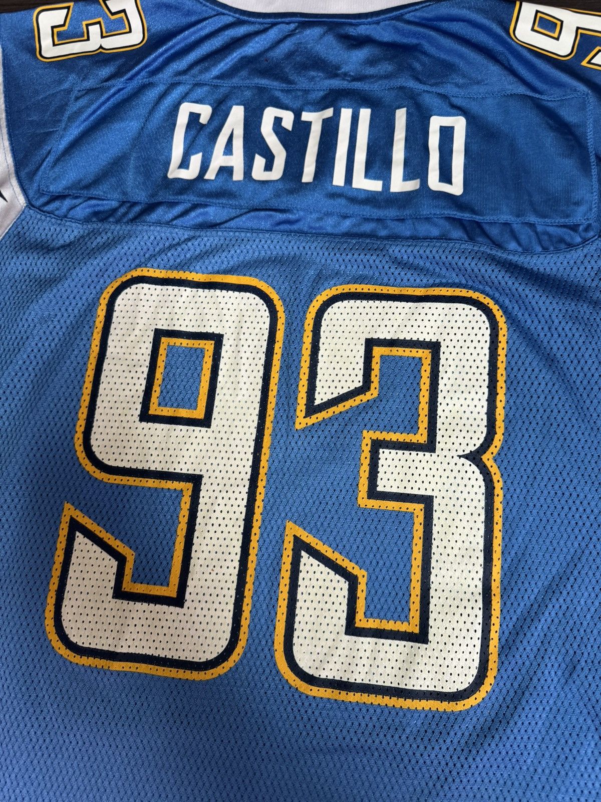 Reebok San Diego Chargers Luis Castillo #93 NFL Equipment Jersey Size US M / EU 48-50 / 2 - 7 Thumbnail