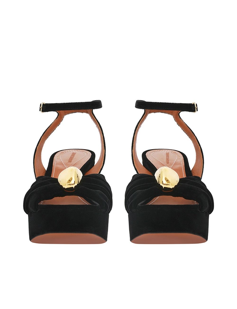 Zimmermann oc11z0825 Gleam Sandals in Black Size US 11 / IT 41 - 2 Thumbnail