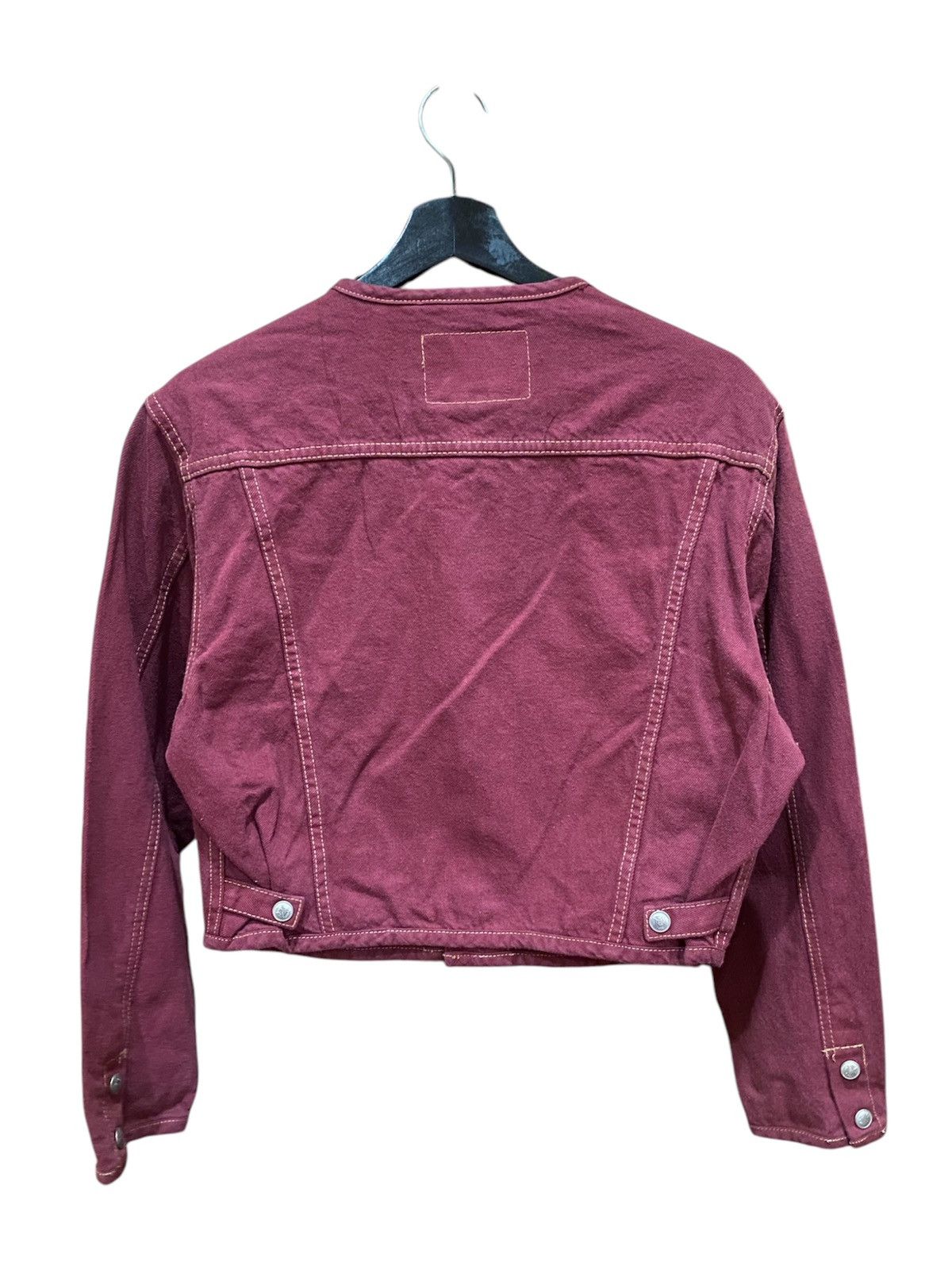 Camel × Vintage VINTAGE 80S CAMEL ROAD CROP DENIM JACKET Size M / US 6-8 / IT 42-44 - 2 Thumbnail