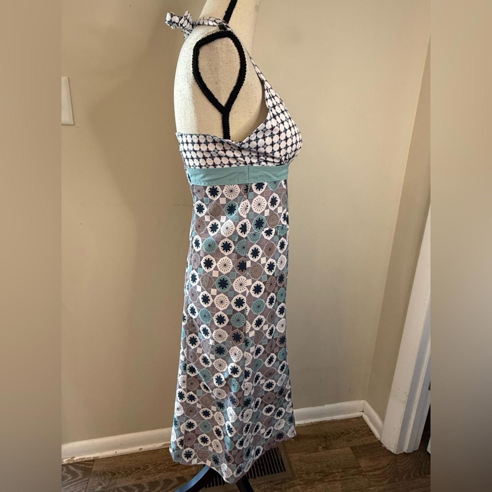Other Ascend bohemian mixed pattern midi halter sundress SZ SM Size S / US 4 / IT 40 - 2 Thumbnail