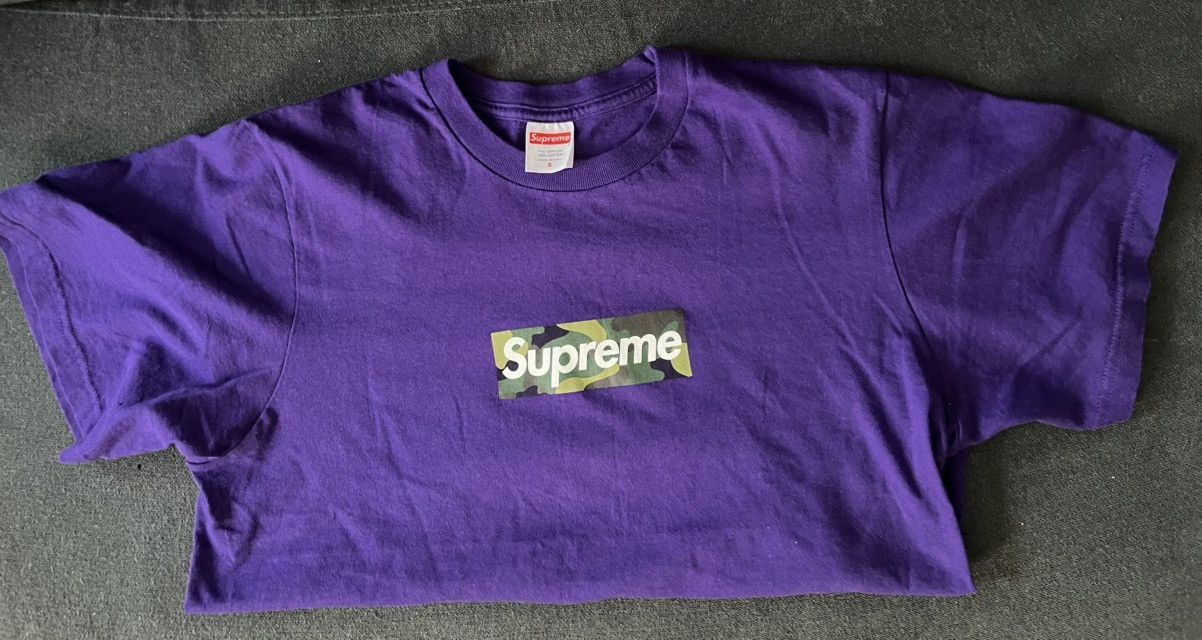 Supreme SUPREME CAMO BOX LOGO Size US S / EU 44-46 / 1 - 2 Thumbnail