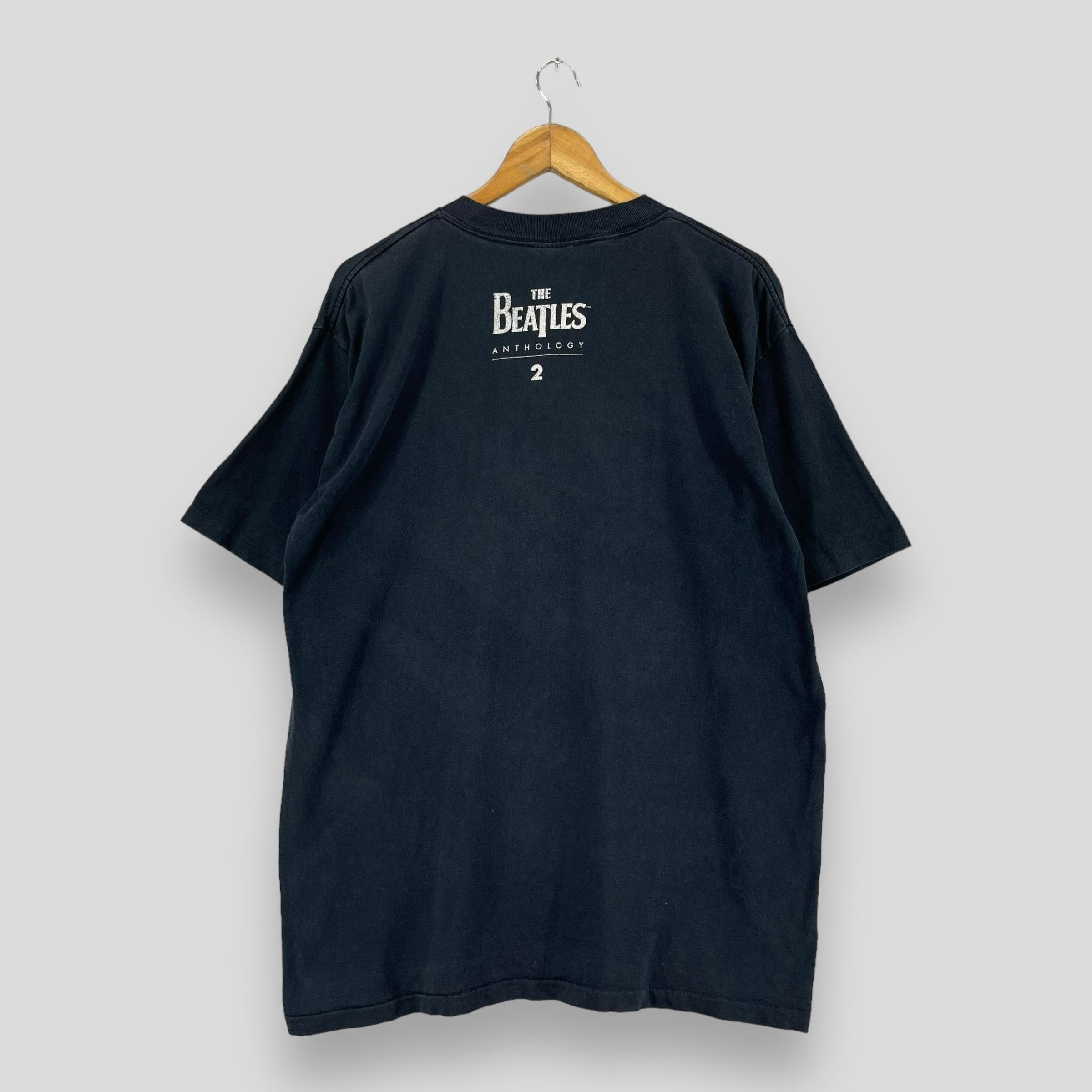 Band Tees × Vintage Vintage 1990s THE BEATLES Anthology 2 Concert Band Tour Tee Size US L / EU 52-54 / 3 - 7 Thumbnail