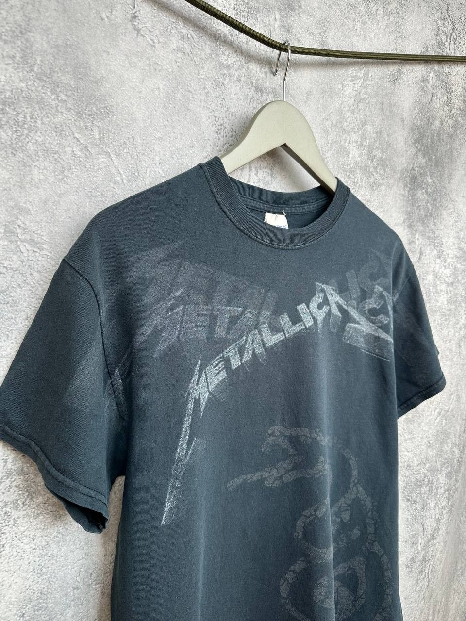 Metallica Metallica Black Album Faded Snake T-Shirt 2013 Black Tee Size US M / EU 48-50 / 2 - 3 Thumbnail