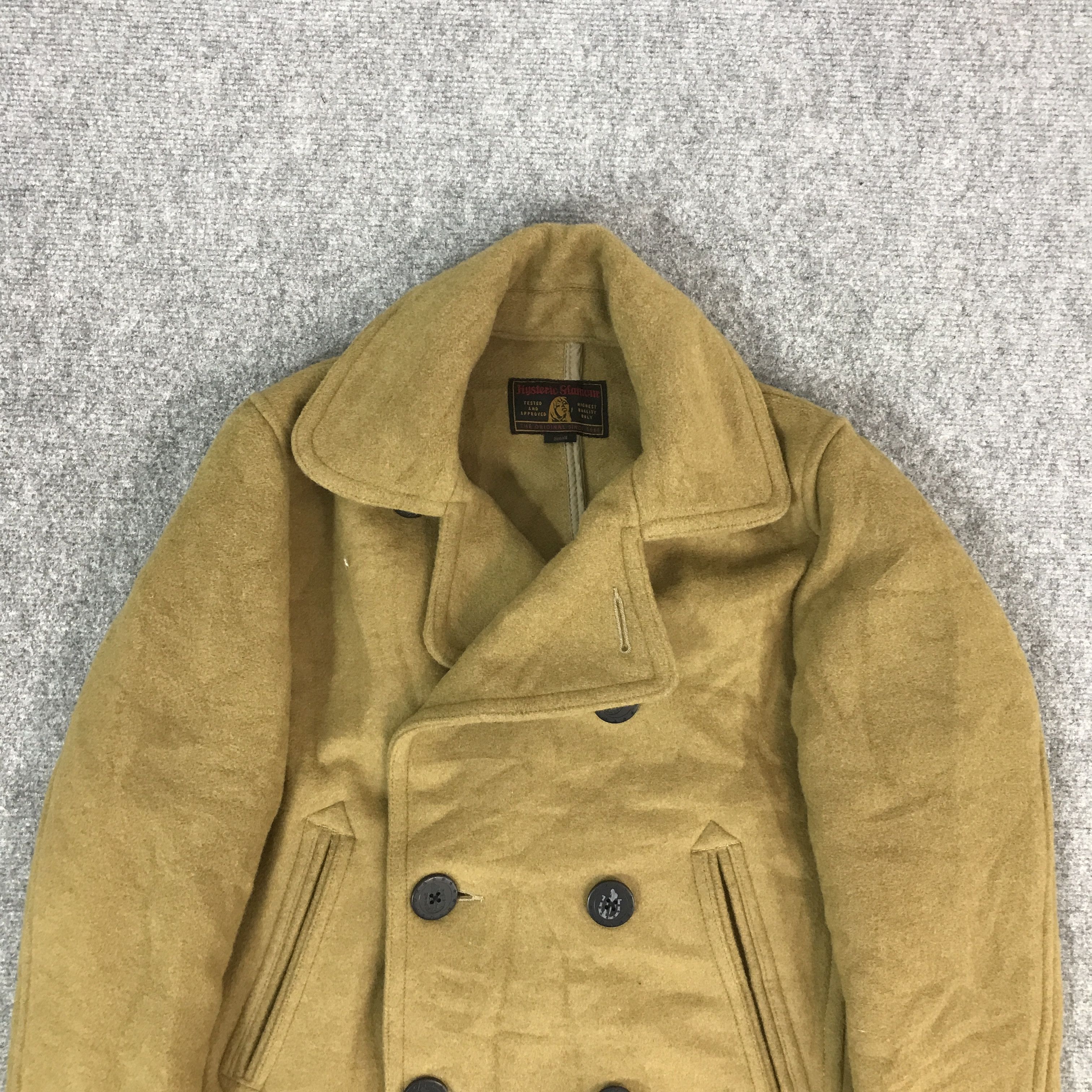 Hysteric Glamour HYSTERIC GLAMOUR WOOL DOUBLE BREASTED JACKET Size US S / EU 44-46 / 1 - 3 Thumbnail