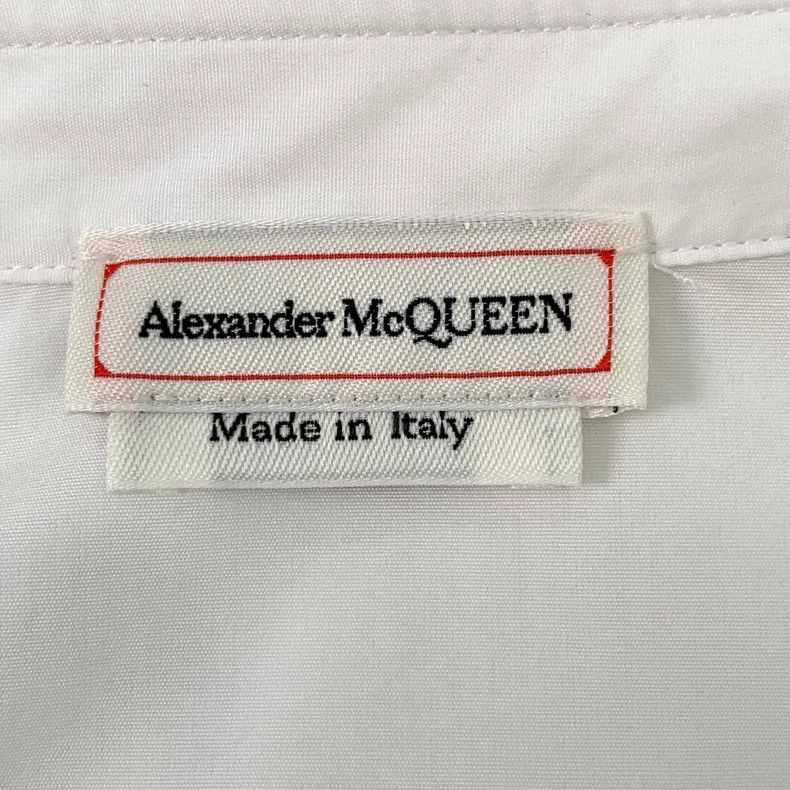 Alexander McQueen Alexander Mcqueen White lapel lace drawstring long-sleeved Size XS / US 0-2 / IT 36-38 - 5 Thumbnail