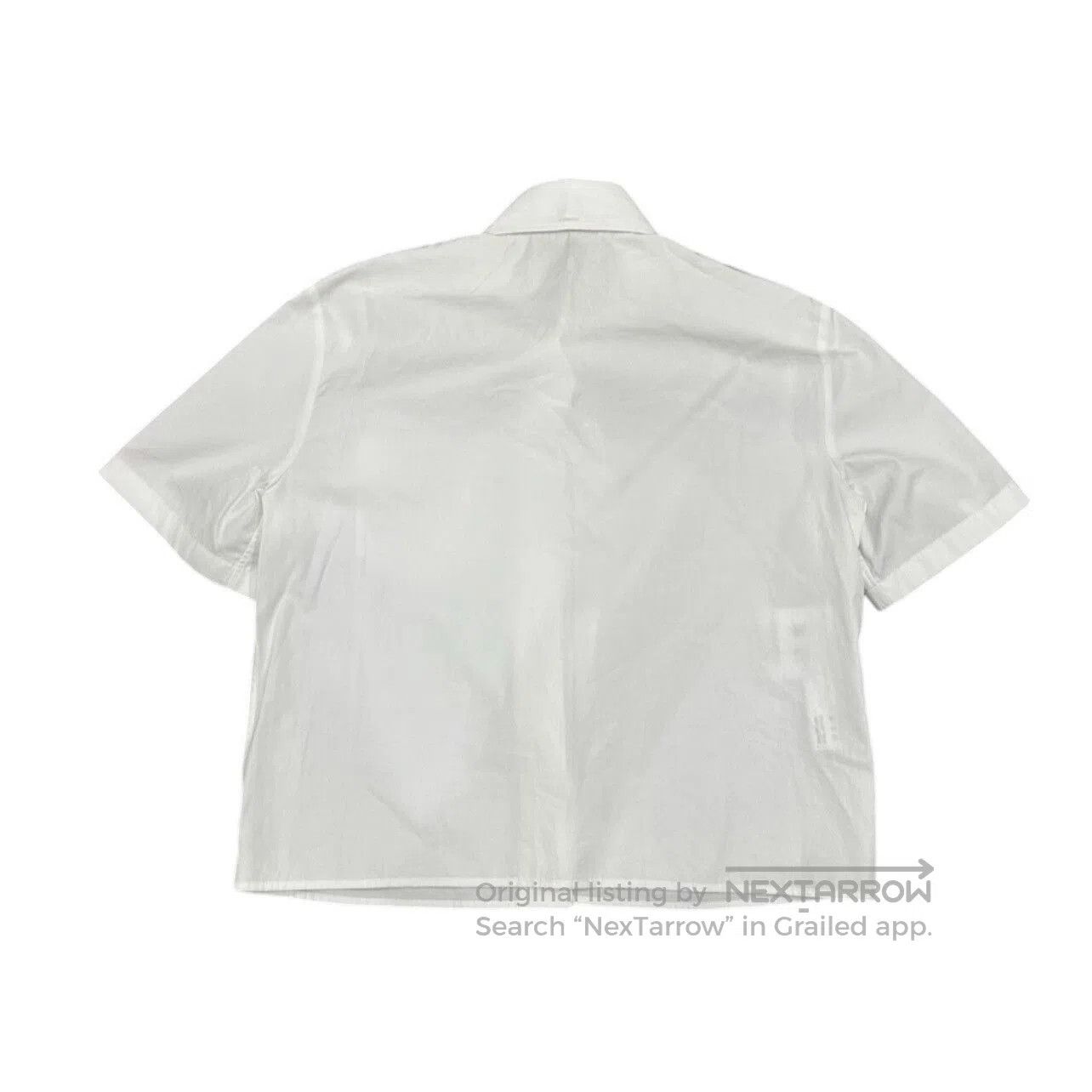 Prada Prada White Triangle Logo Short. Size XS / US 0-2 / IT 36-38 - 2 Thumbnail