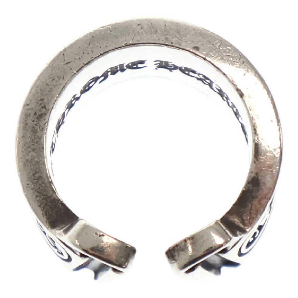 Chrome Hearts CHROME HEARTS LARGE SCROLL LABEL RING SILVER Size ONE SIZE - 9 Thumbnail