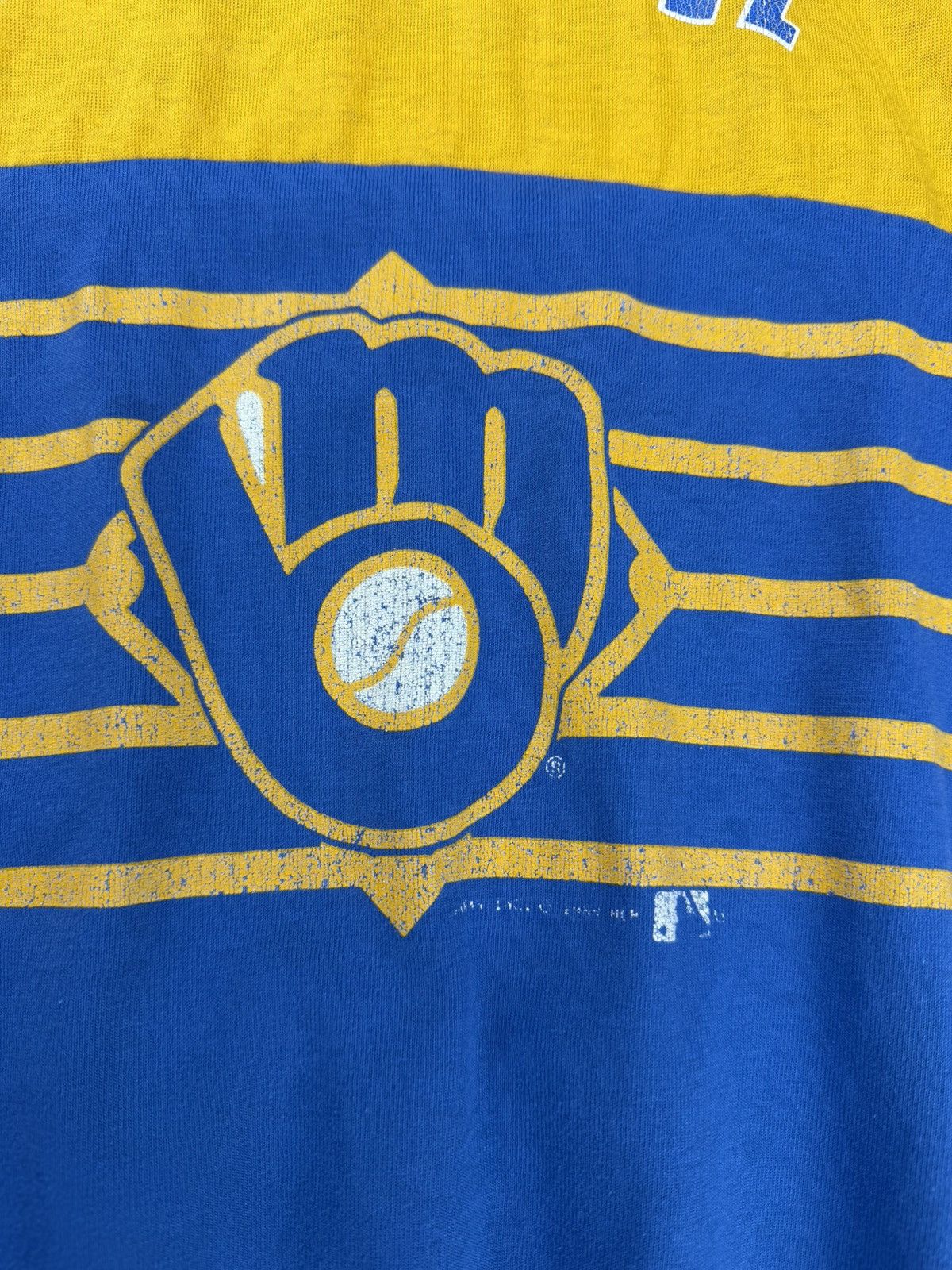 Vintage Vintage Milwaukee Brewers Jersey Shirt Youth XL Fits S Size US S / EU 44-46 / 1 - 3 Thumbnail