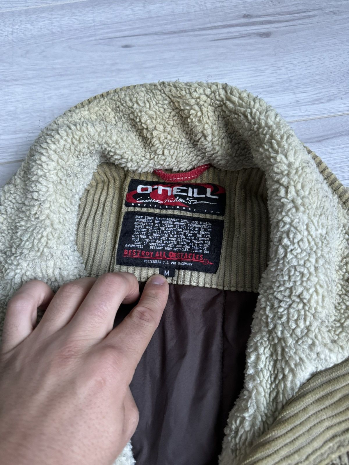 O'Neill × Vintage Vintage bomber Velvet Jacket O’Neill Size US M / EU 48-50 / 2 - 6 Thumbnail