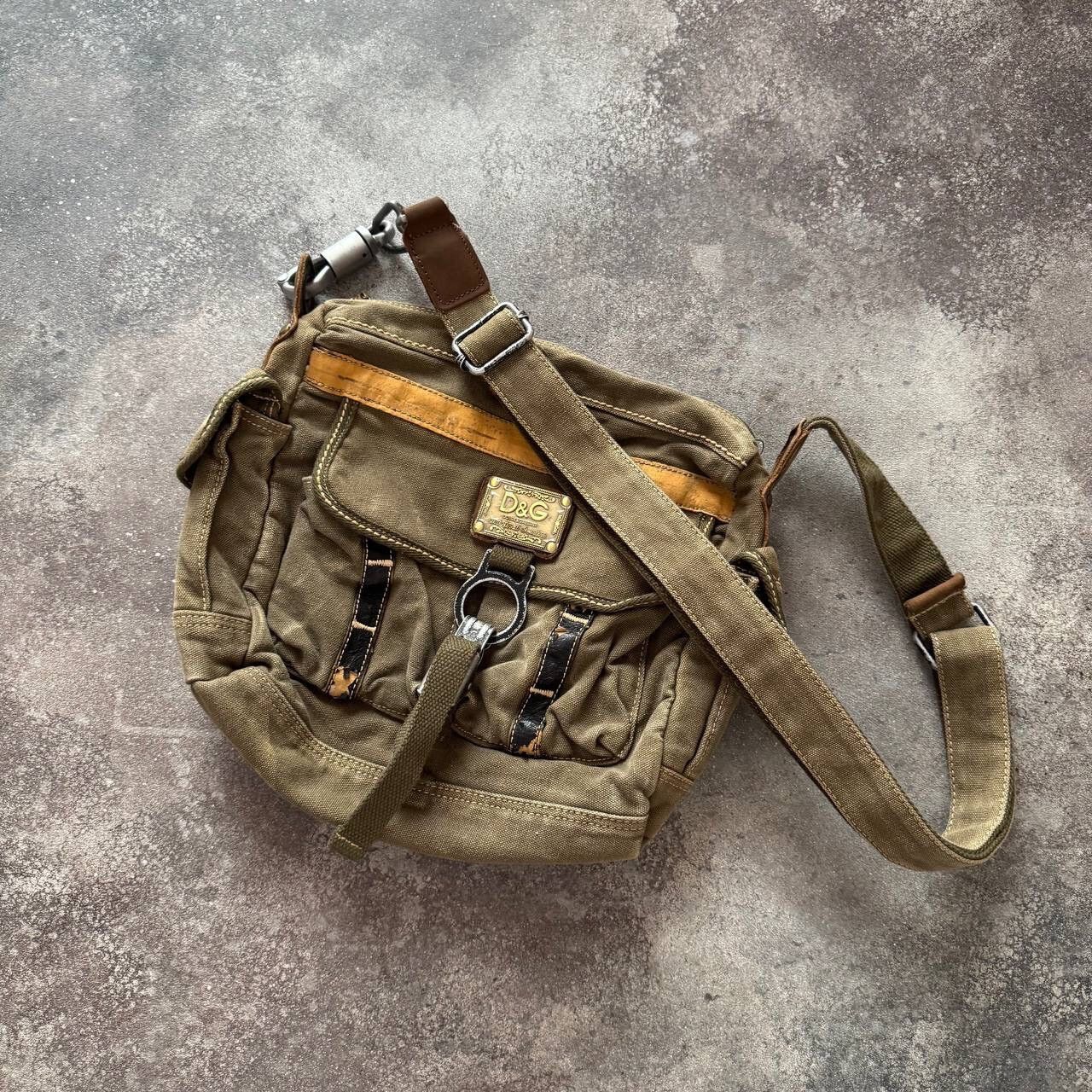 Dolce Gabbana x Vintage D&g Dolce & Gabbana Vintage Crossbody Bag in Brown, Men's