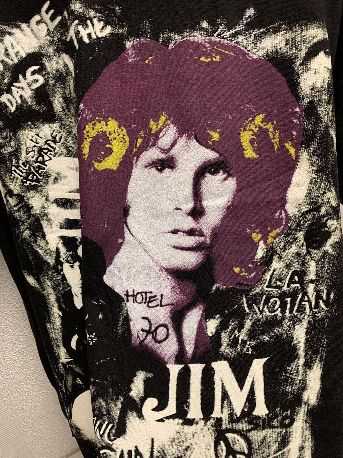 Band Tees Jim Morrison the doors vintage fullprint sOasis t-shirt M Size US M / EU 48-50 / 2 - 5 Thumbnail