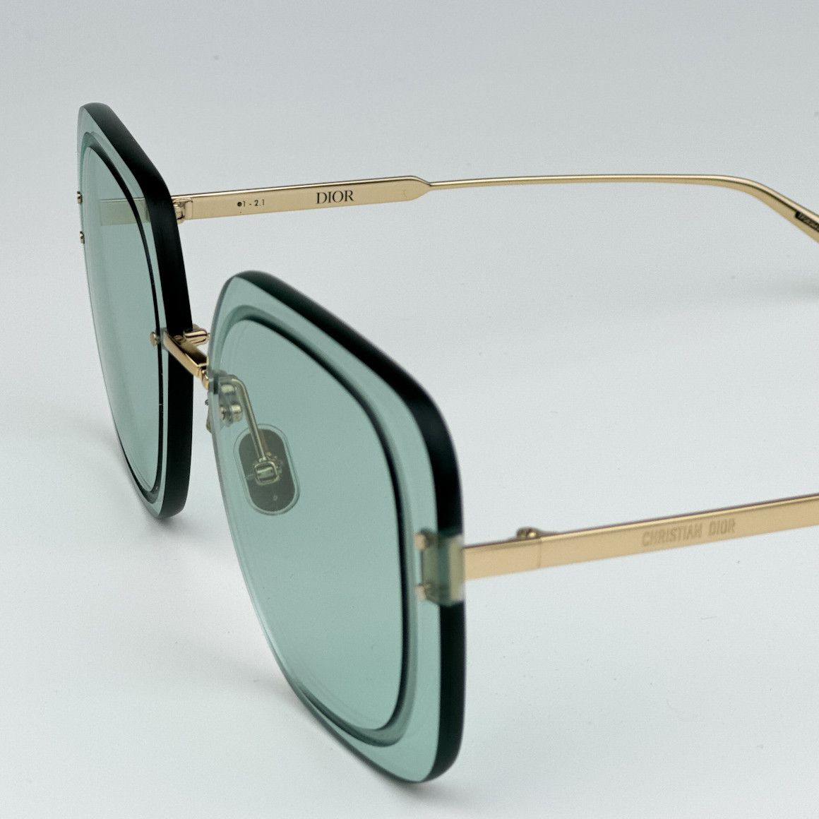 Dior NEW Dior ULTRADIOR SU B0O0 Square Oversized Sunglasses Size ONE SIZE - 8 Thumbnail