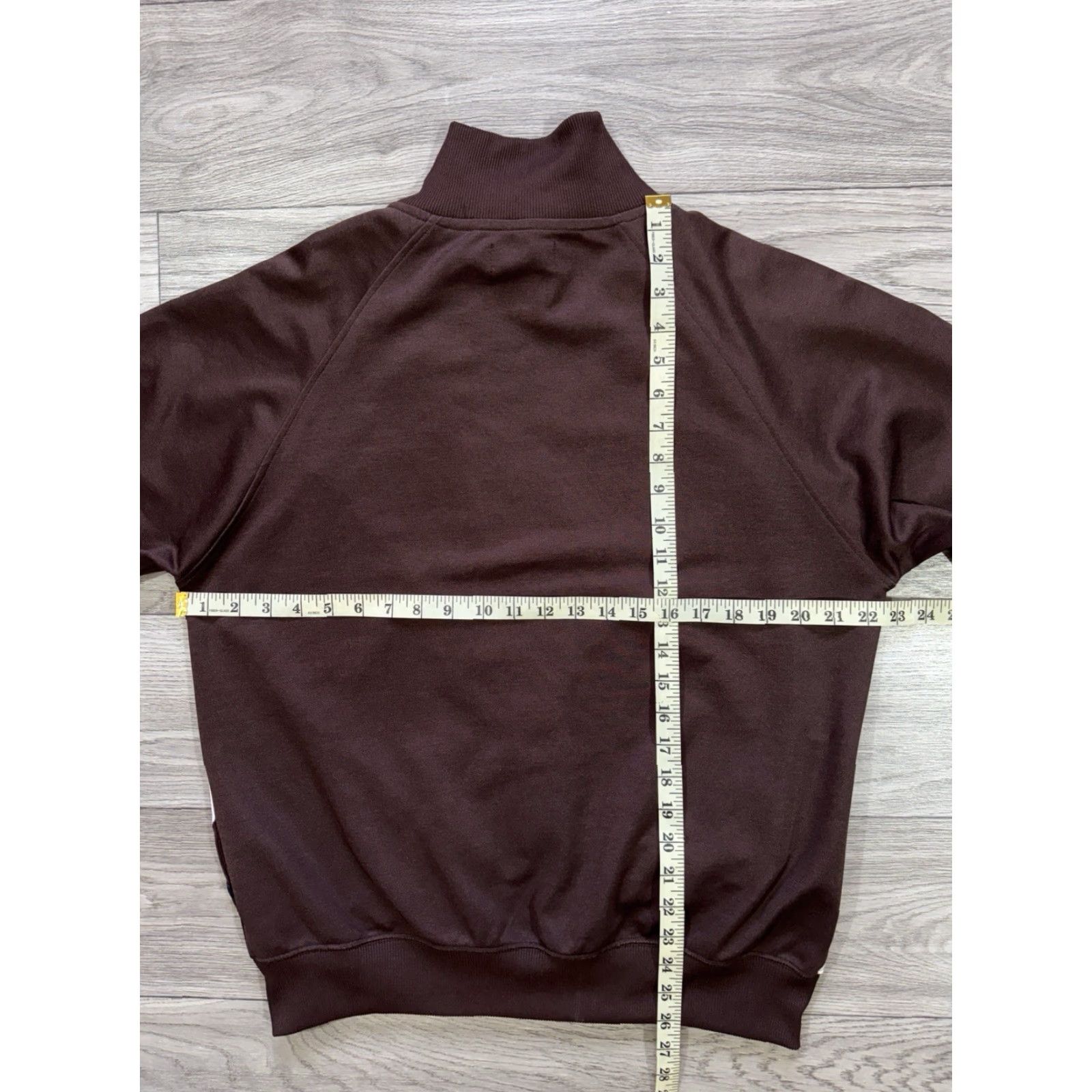 Fred Perry VINTAGE Fred Perry Full Zip Track Jacket M Brown Men Olympic 1990s Track Jacket Full Zip Mens Size US M / EU 48-50 / 2 - 3 Thumbnail