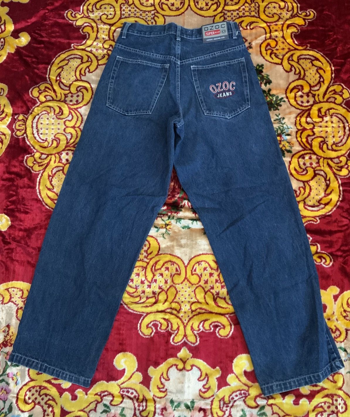 Other Y2K OZOC Jeans Baggy Blue Denim Jeans Sz 30x31 Size US 30 / EU 46 - 1 Thumbnail