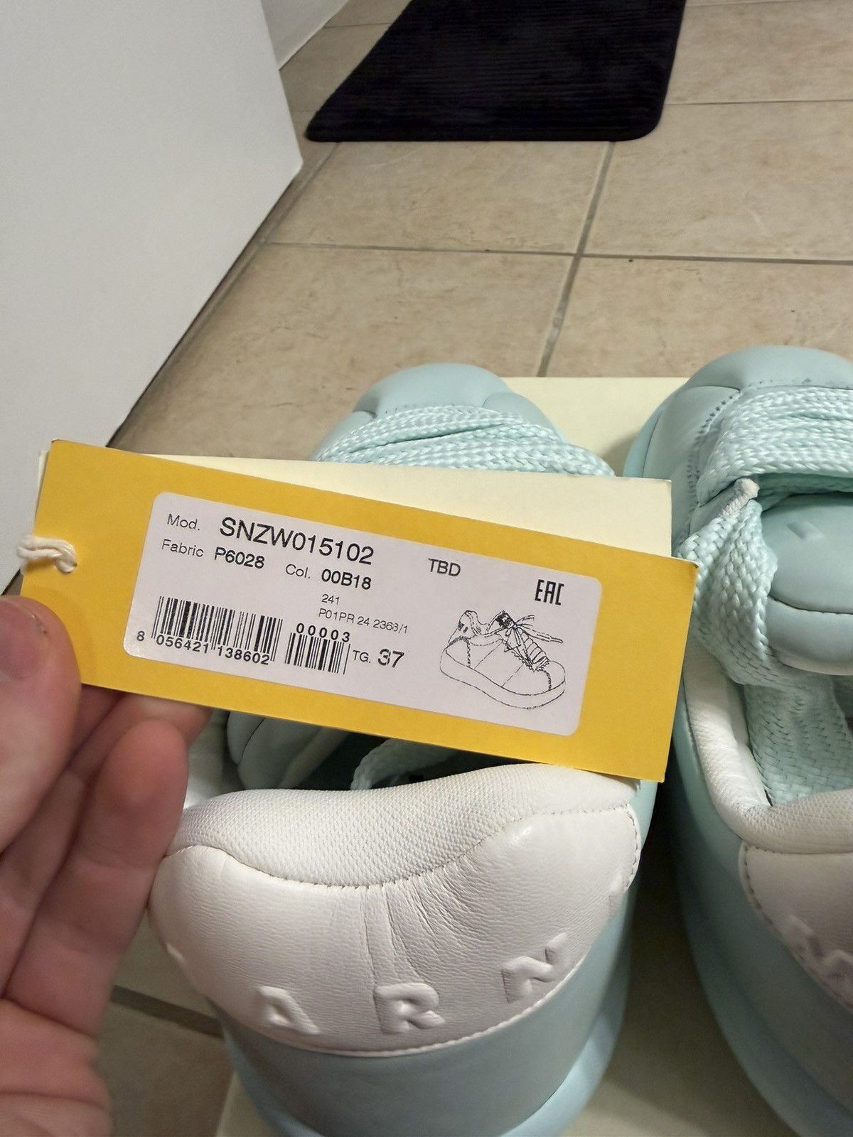 Marni Marni Bigfoot 2.0 Mineral Ice Women’s 37/7 Size US 7 / IT 37 - 5 Thumbnail