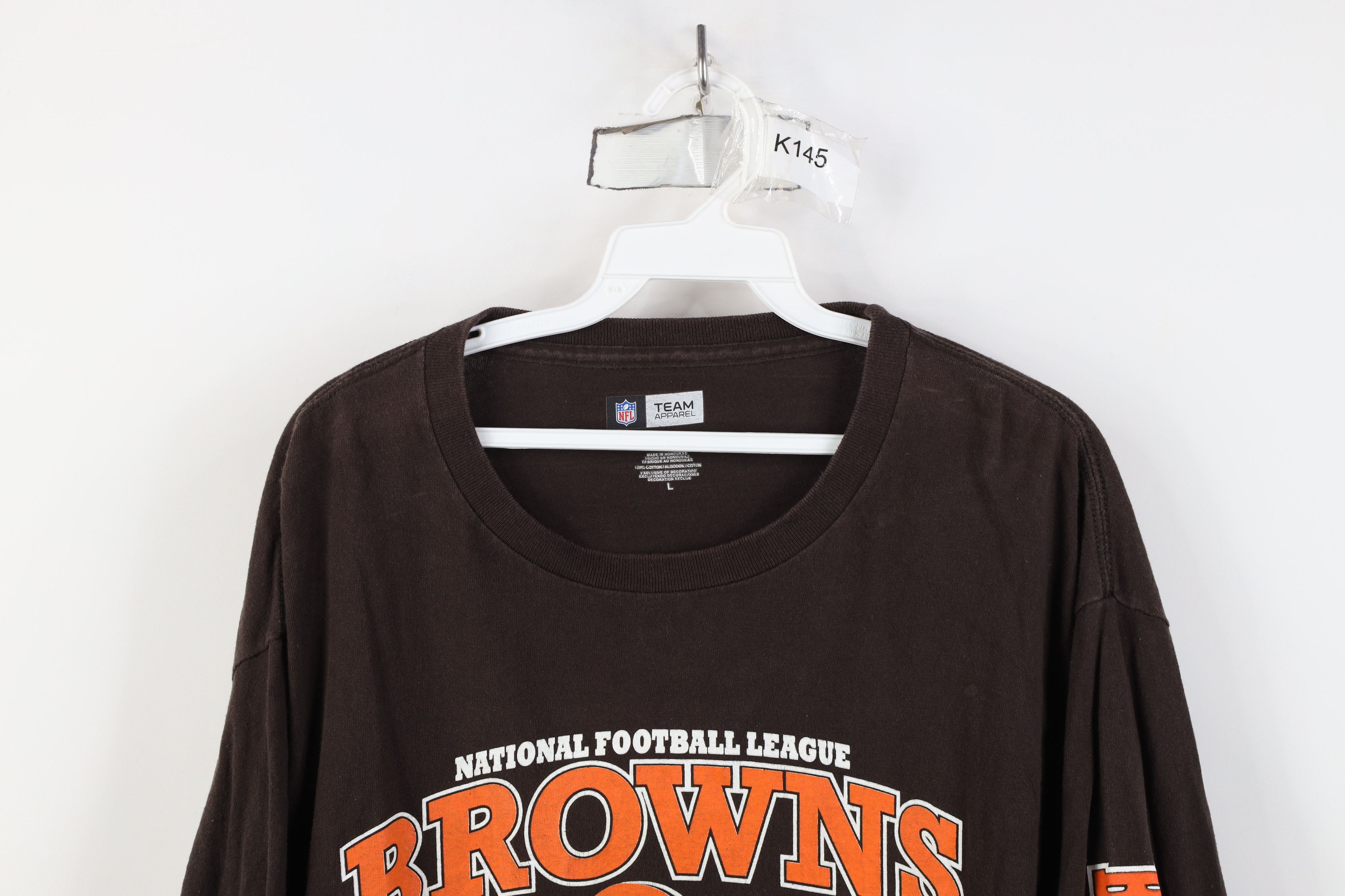 Vintage Vintage Y2K NFL Browns Football Long Sleeve T-Shirt Size US L / EU 52-54 / 3 - 2 Thumbnail