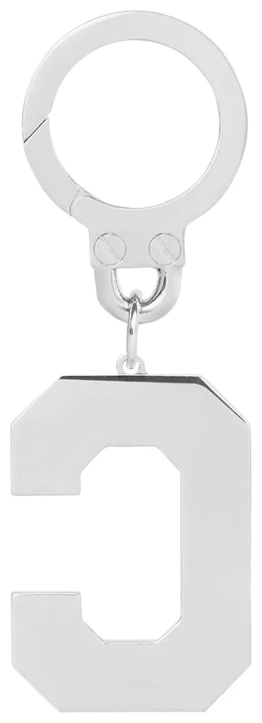 Celine o1bcso1str0725 Size : OS / 49J036 Keyring in Silver Size ONE SIZE - 2 Thumbnail