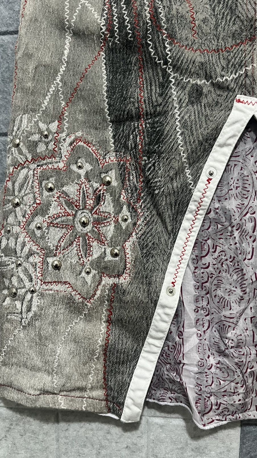 Other × Vintage Didier Parakian Women’s Denim Skirt Size 27" / US 4 / IT 40 - 5 Thumbnail
