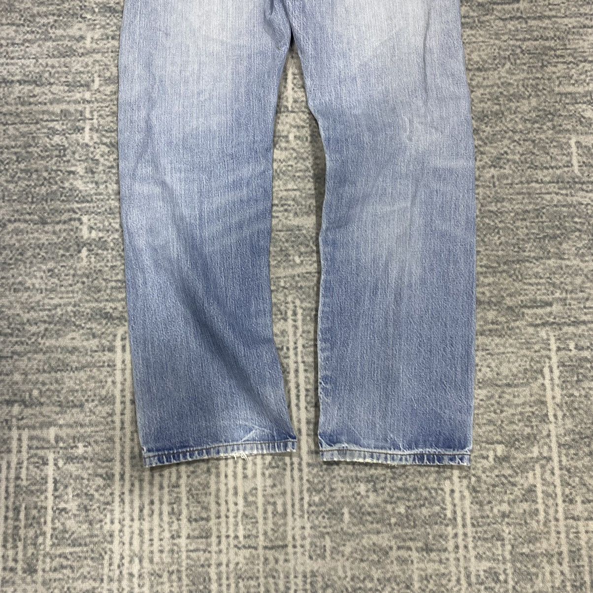 Levi's × Vintage Sickk☠️ Levis Ripped Jeans Straight Cut 90s Size US 34 / EU 50 - 12 Thumbnail
