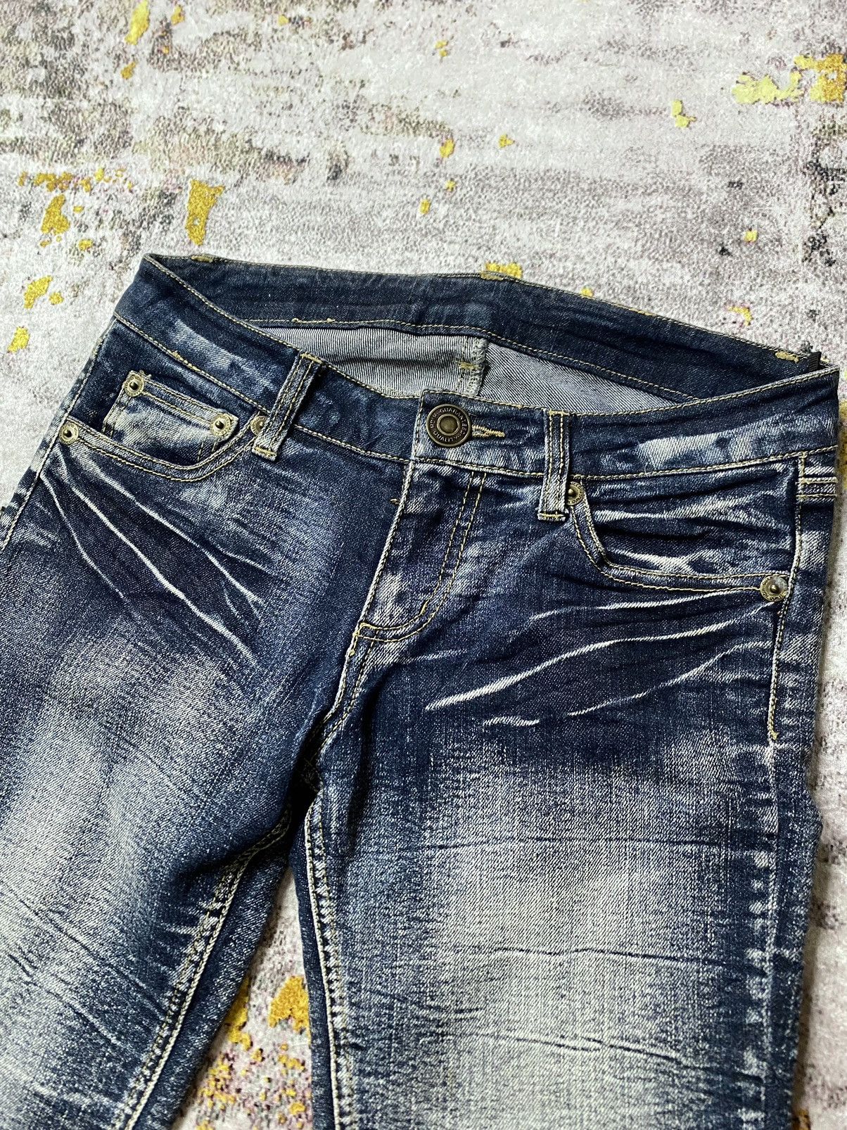 If Six Was Nine × Japanese Brand × Le Grande Bleu (L.G.B.) Vintage Japanes Guaranted Acid was Jeans Size US 29 - 3 Thumbnail
