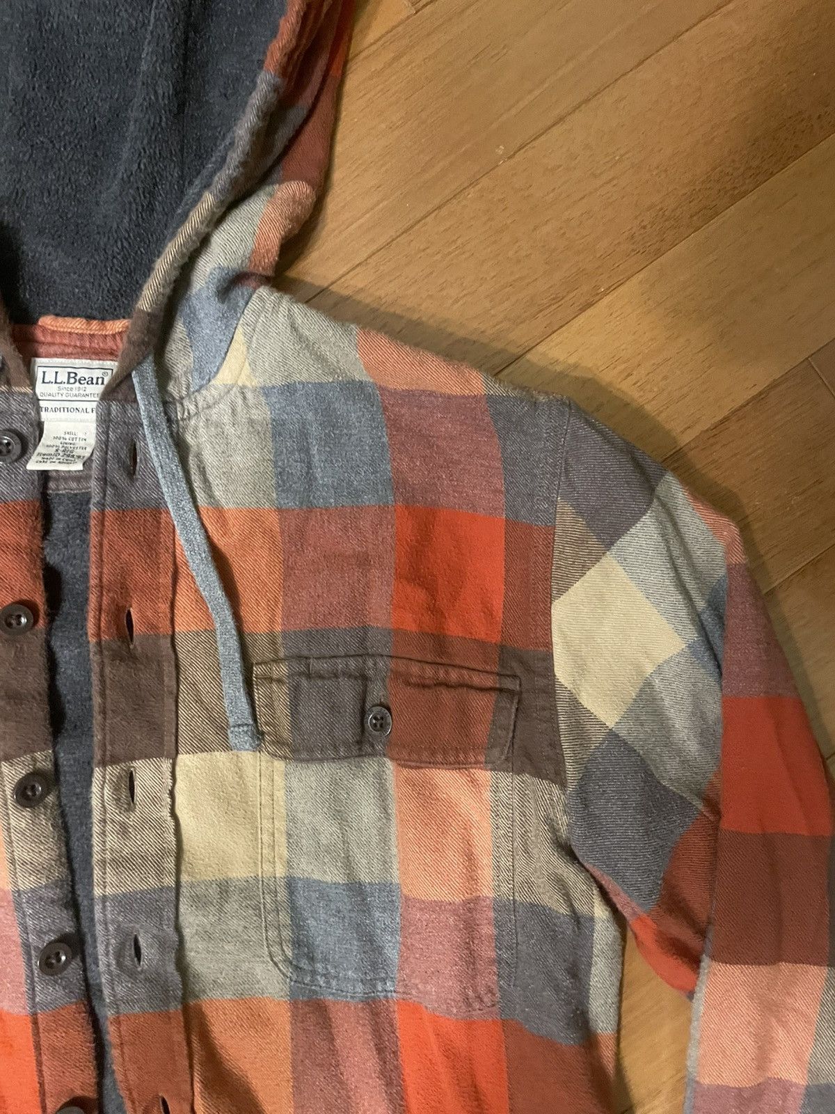 Kapital × L.L. Bean × Vintage LL Bean Plaid Hoodie Size US S / EU 44-46 / 1 - 4 Thumbnail