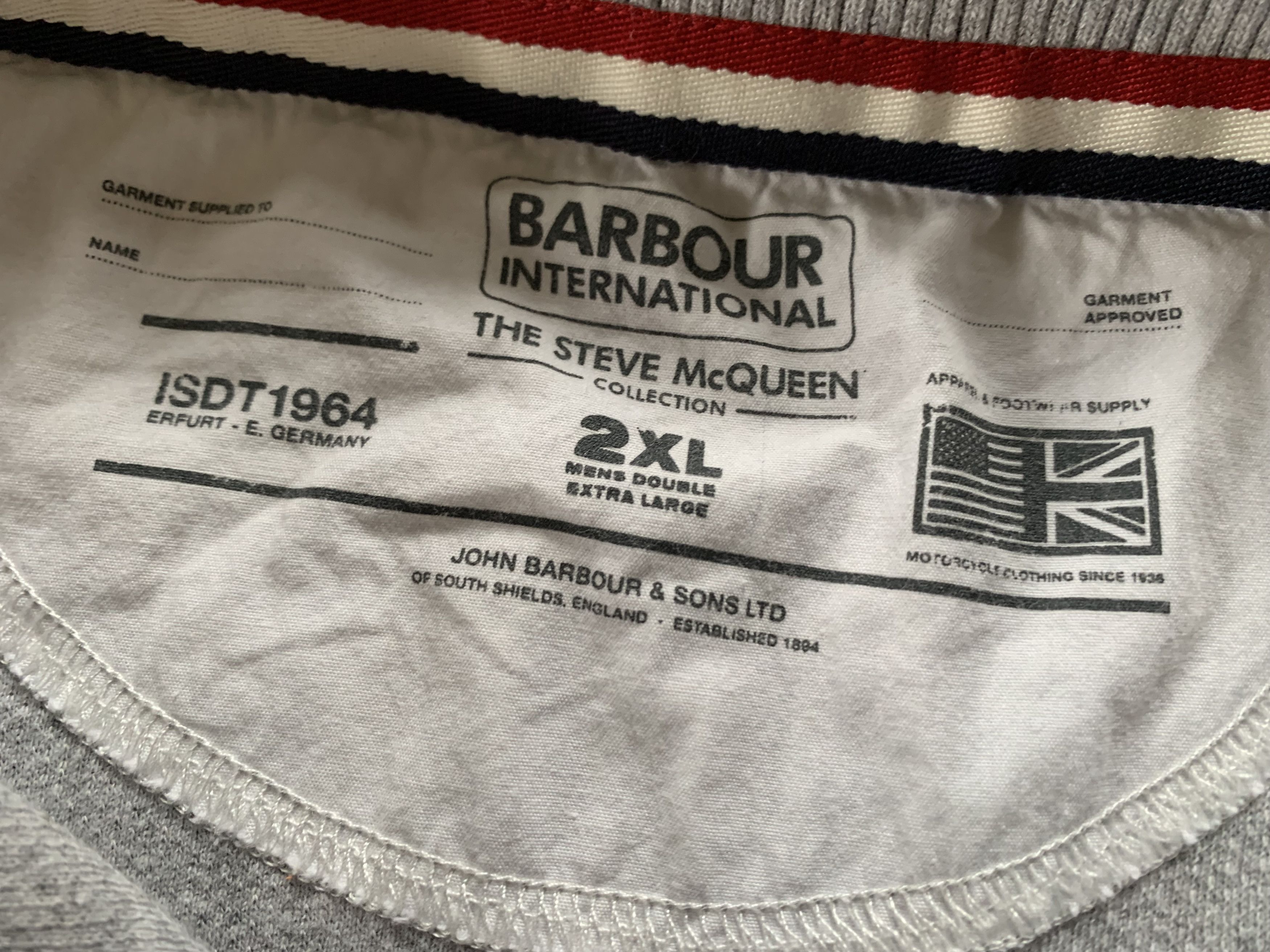 Barbour × Vintage Barbour International Steve McQueen Button Up T-shirt Size US XXL / EU 58 / 5 - 5 Thumbnail