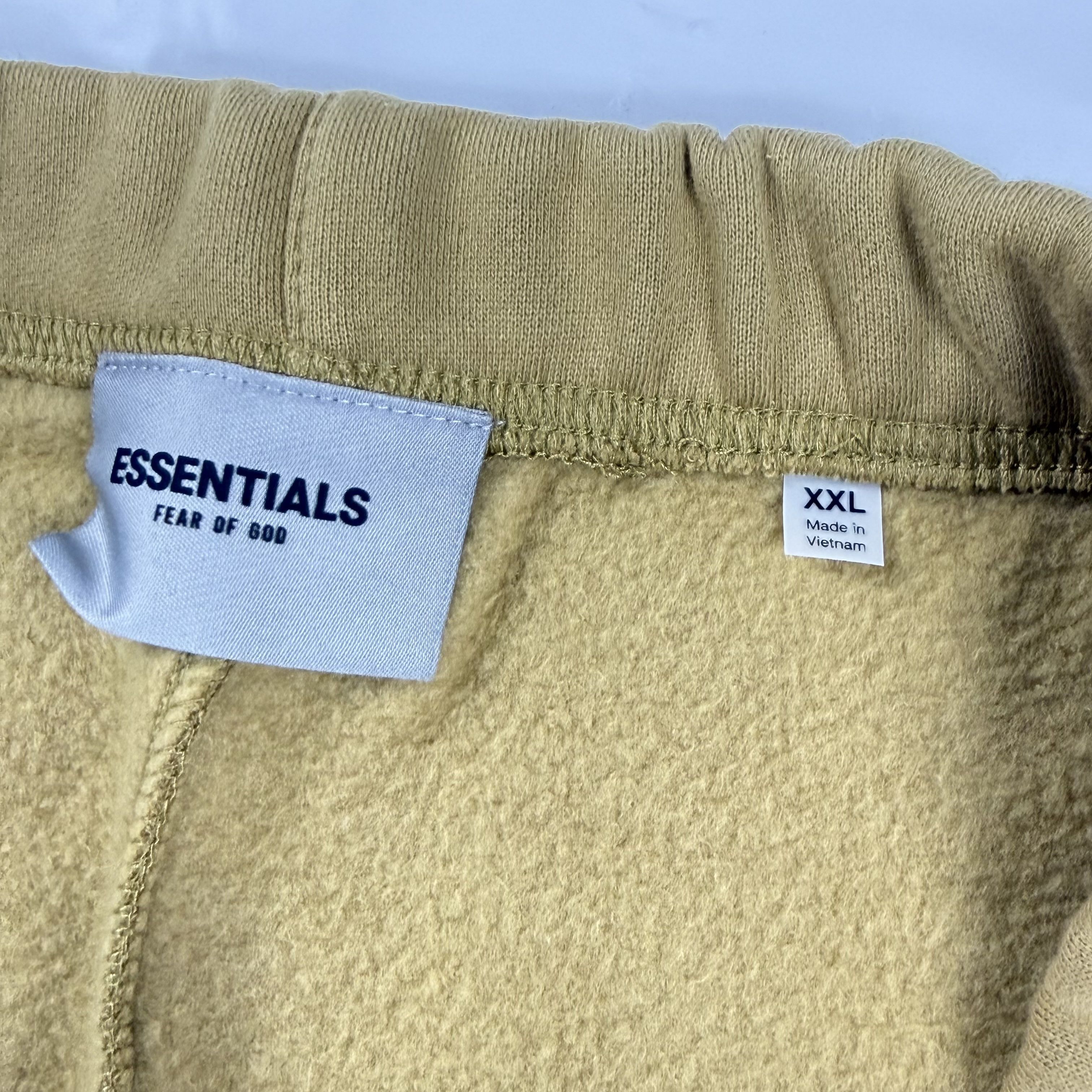 Essentials Fear of God Essentials Sweatpants Harvest Gold Tan Fleece Size US 36 / EU 52 - 8 Thumbnail