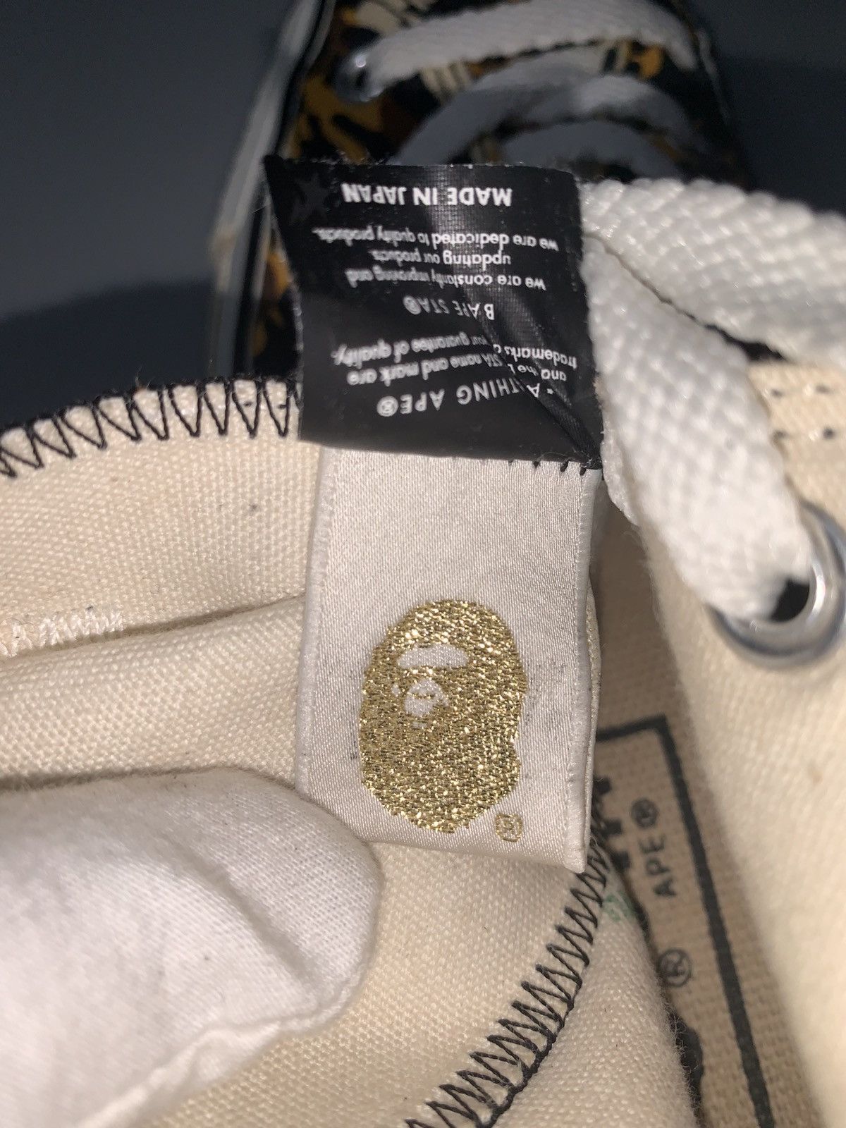 Bape A Bathing Ape / Ape Sta Hi top Sneakers Size US 7.5 / EU 40-41 - 11 Thumbnail