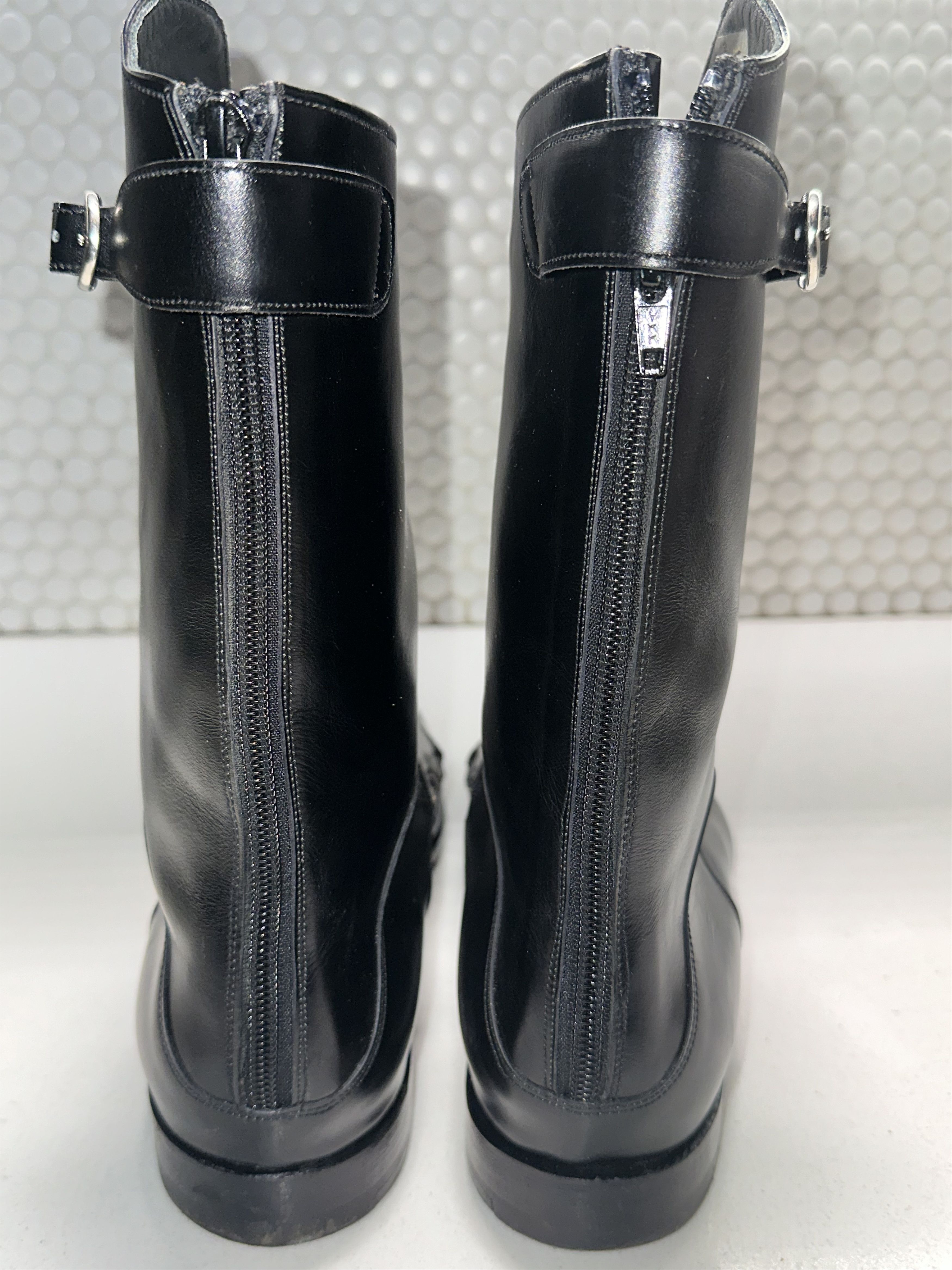 Barker Black Riding Boot Size US 9.5 / EU 42-43 - 6 Thumbnail