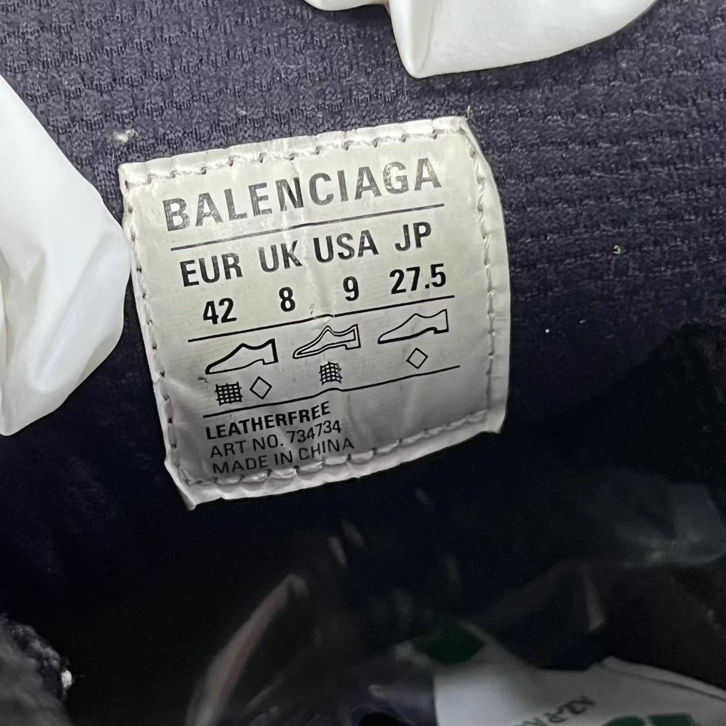 Balenciaga Balenciaga Distressed Black Silver Low-top Platform Dad Shoe Size US 9 / EU 42 - 5 Thumbnail