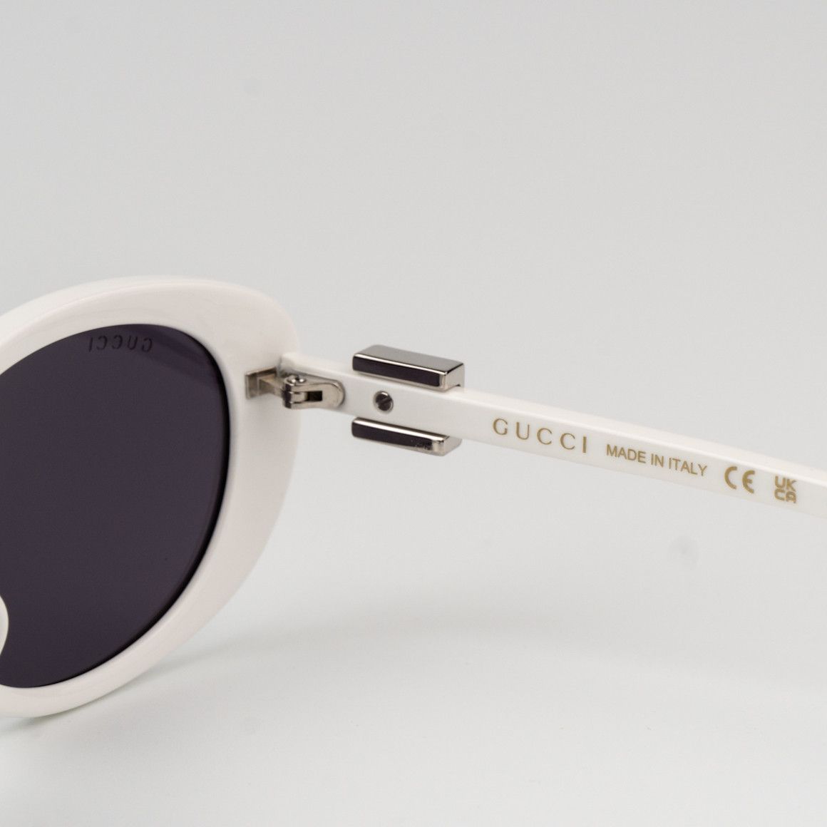 Gucci NEW Gucci GG1684SA 006 Unisex Oval Sunglasses GG 1684SA Size ONE SIZE - 7 Thumbnail