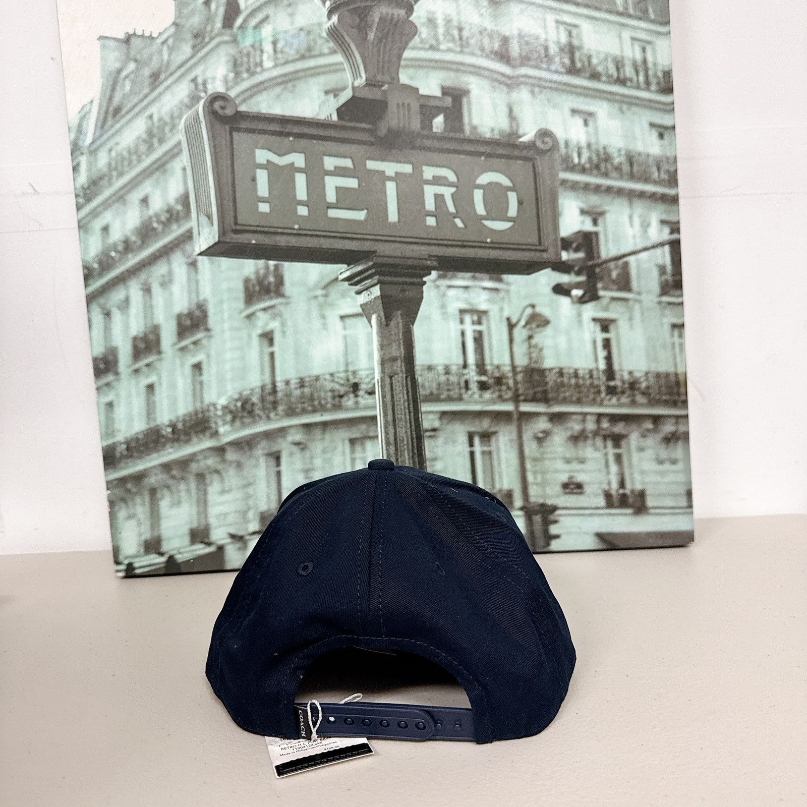 Coach Coach C0978 Cotton Wide-Brim Hat Horse and Carriage Patch Size ONE SIZE - 3 Thumbnail