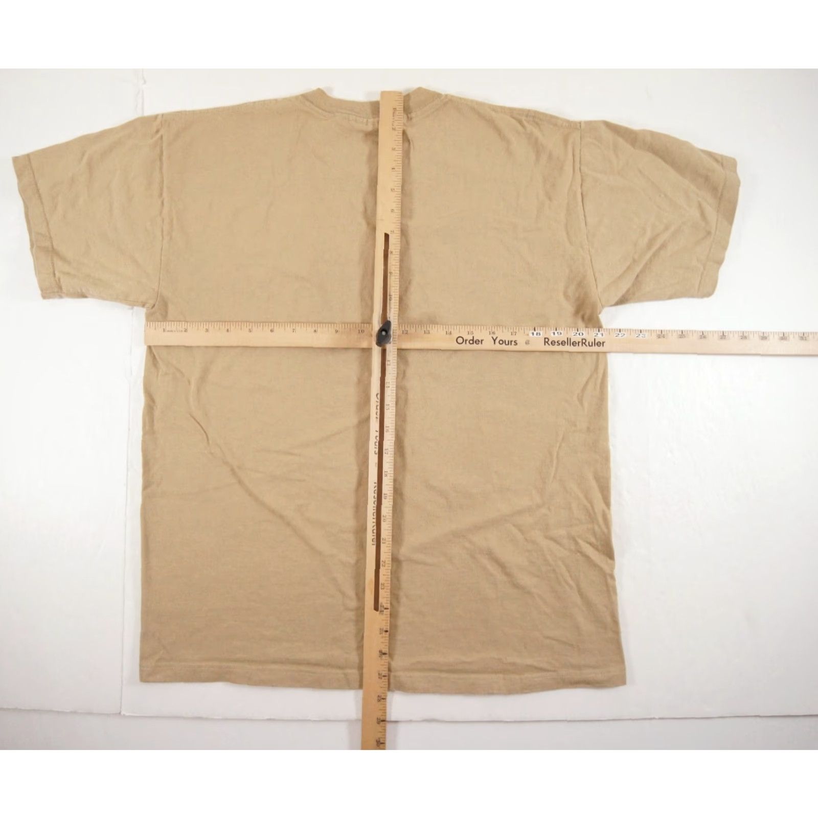 Gildan VINTAGE Gildan Hash Shirt Mens Large Beige Short Sleeve Crewneck Graphic Tee Y2K Size US L / EU 52-54 / 3 - 5 Thumbnail