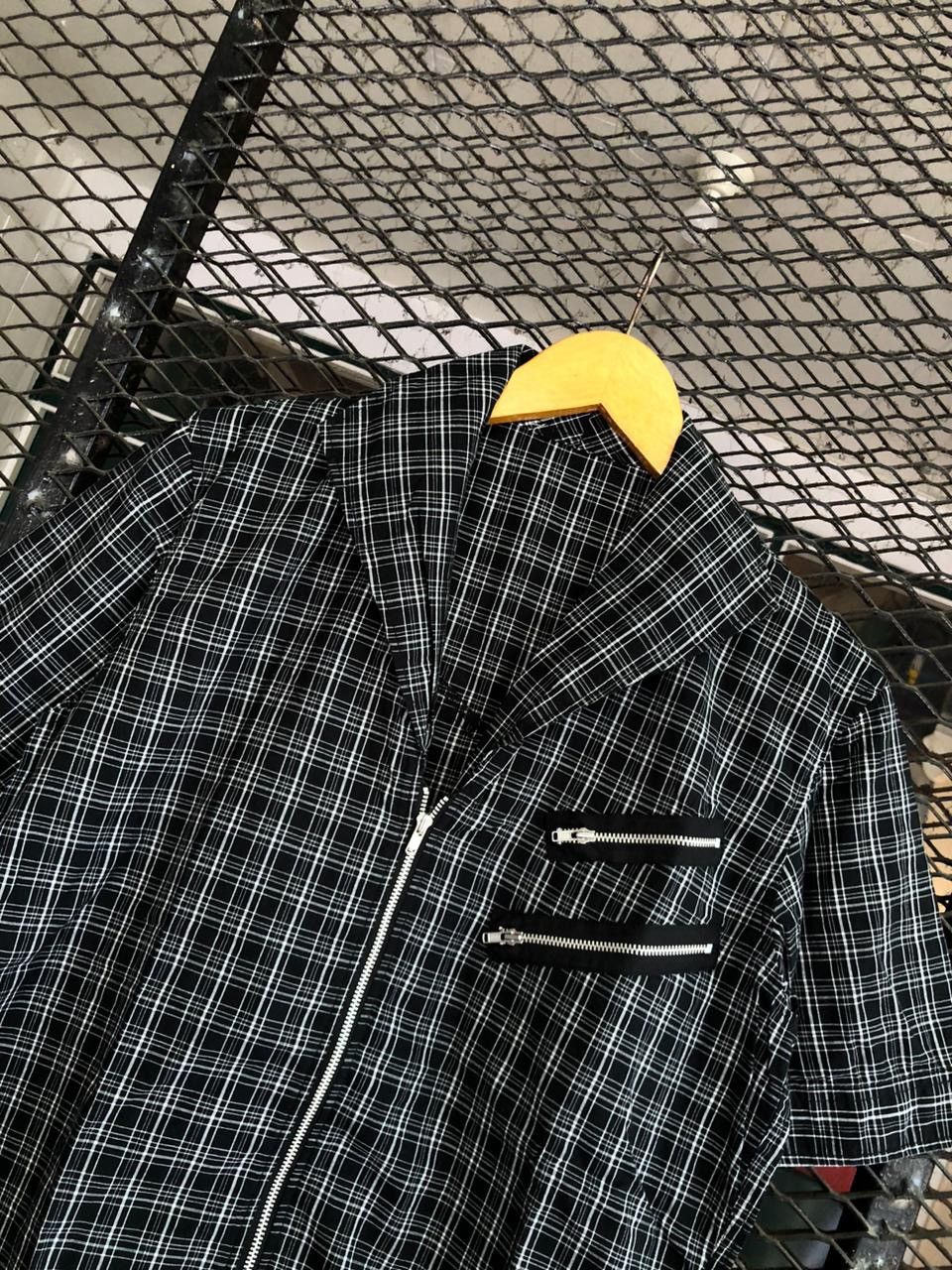 PPFM PPFM PLAID BUTTON SHIRT ZIPPER Size US M / EU 48-50 / 2 - 2 Thumbnail