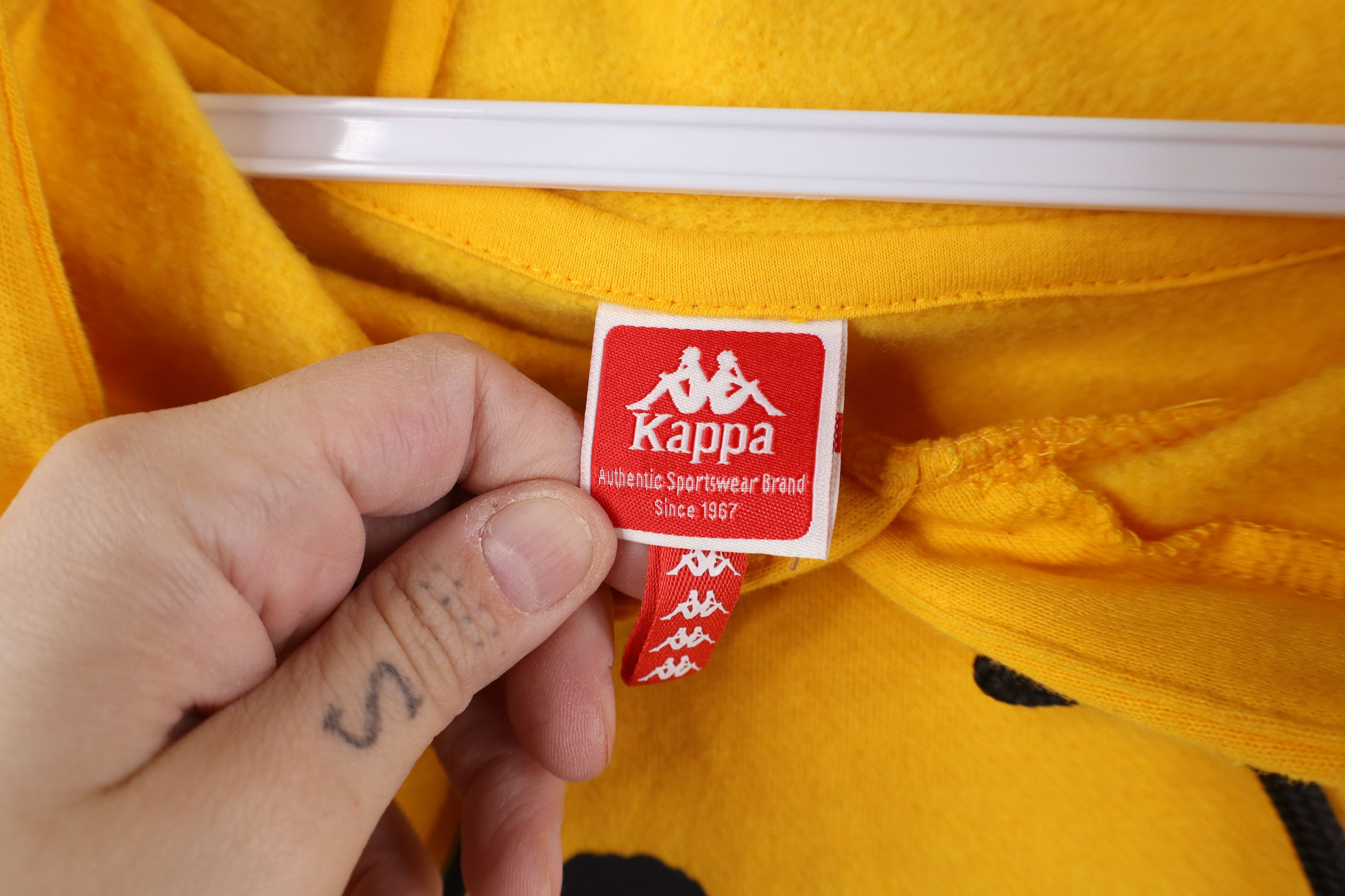 Kappa Vintage 90s Kappa Spell Out Taped Logo Soccer Hoodie Size US M / EU 48-50 / 2 - 11 Thumbnail